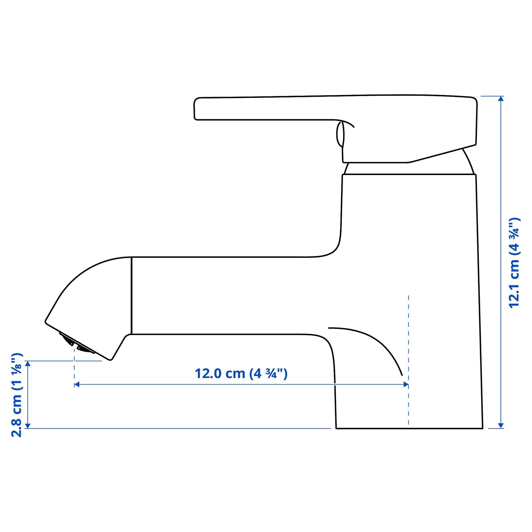 SALJEN, wash-basin mixer tap, 403.854.92