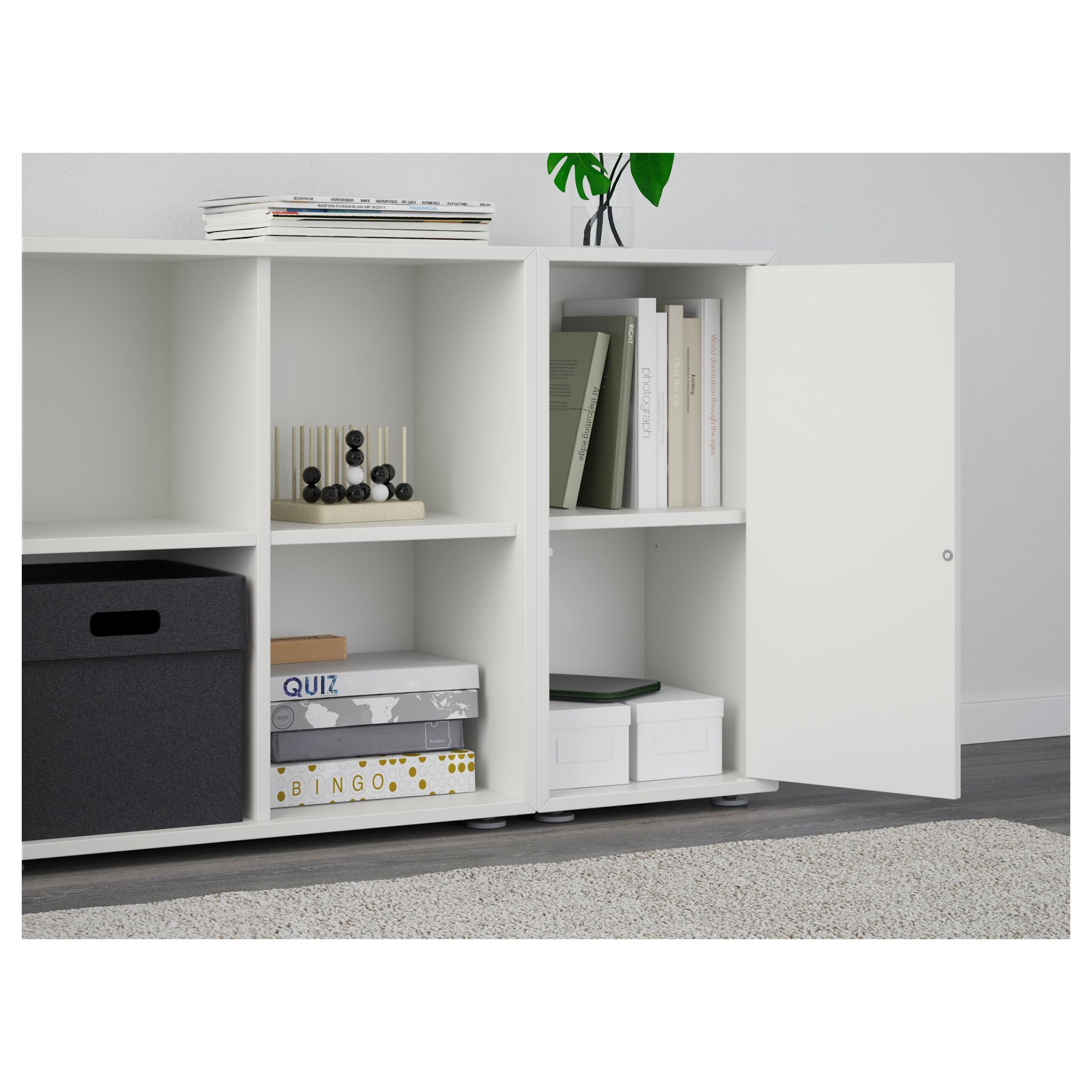 EKET, cabinet combination with feet, 491.892.03