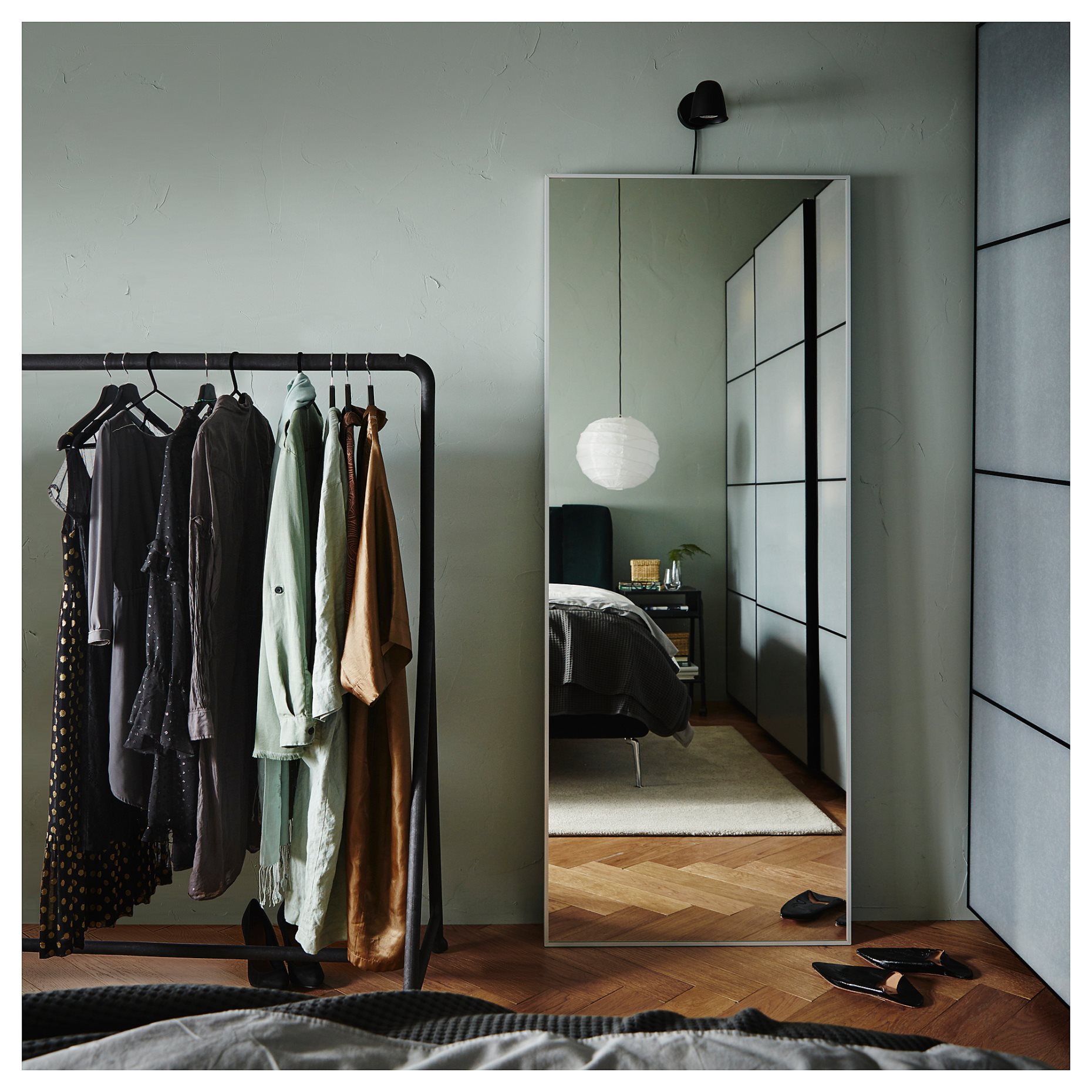 HOVET, mirror, 78x196 cm, 500.382.13