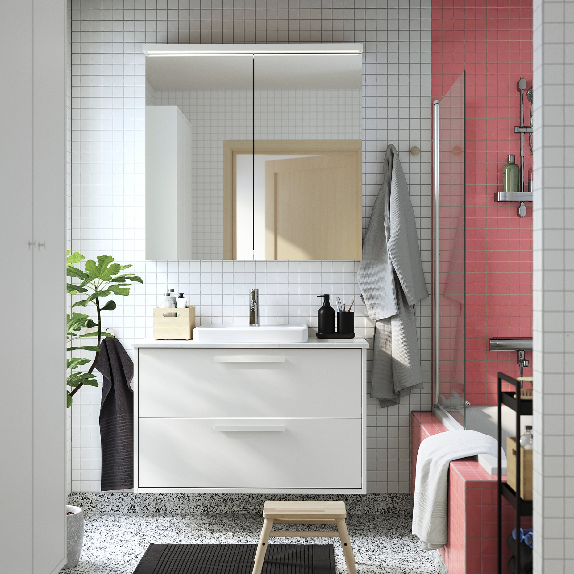 TOLKEN, πάγκος, 62x49 cm, 503.546.97
