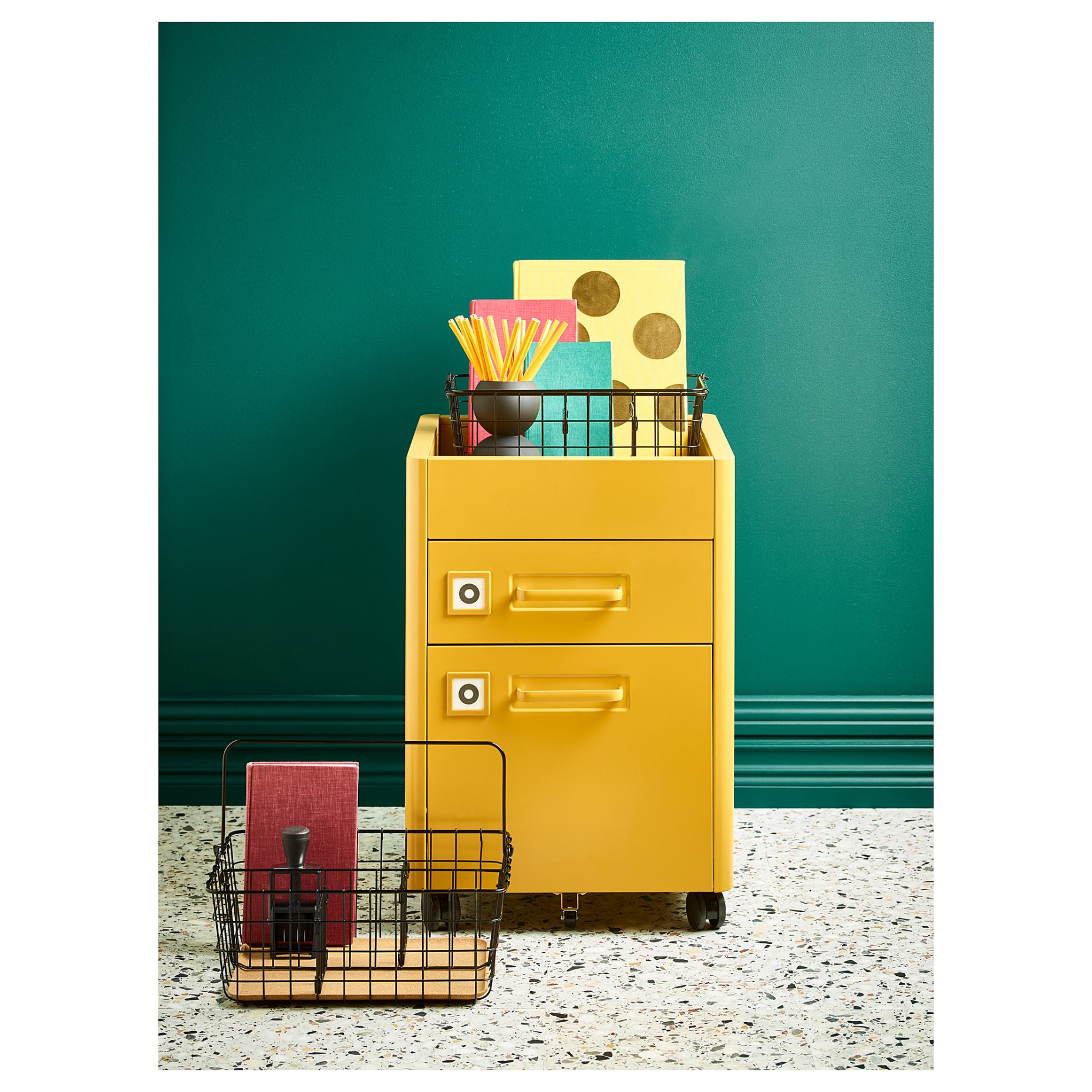 IDÅSEN, drawer unit on castors, 503.979.13