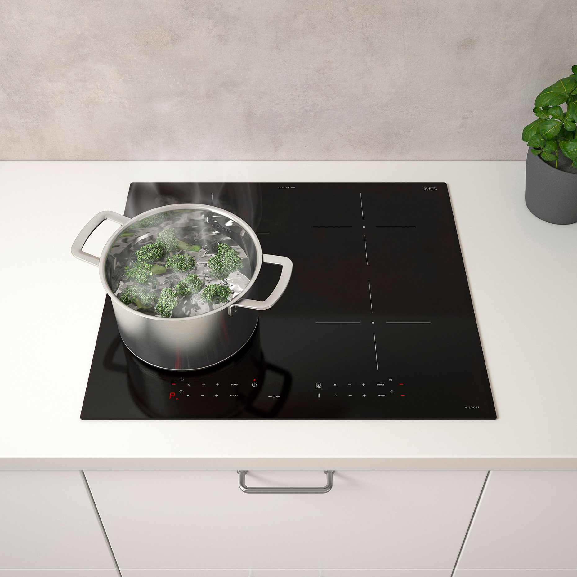TREVLIG, 300 induction hob, 59 cm, 504.678.35