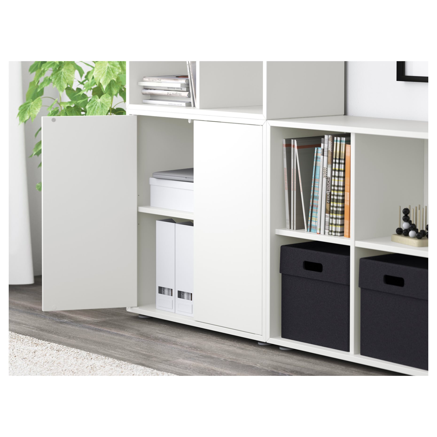 EKET, cabinet combination with feet, 591.894.72