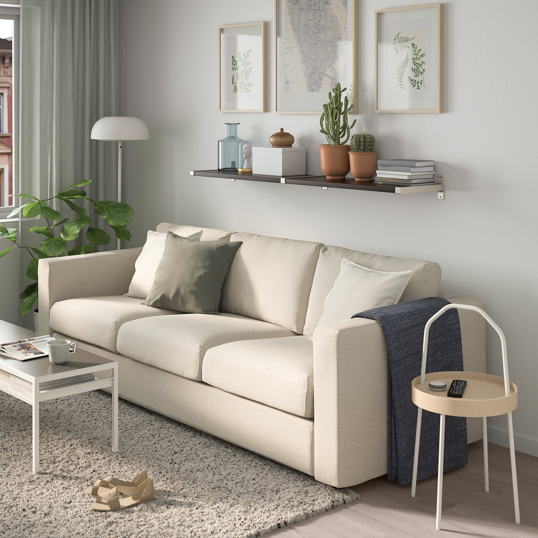 BERGSHULT/GRANHULT, wall shelf, 160x30 cm, 592.909.36