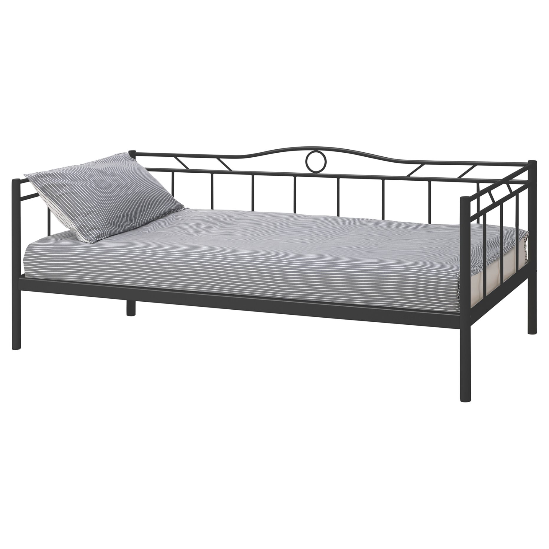 RAMSTA, day-bed frame with slatted bed base, 90X200 cm, 592.927.42