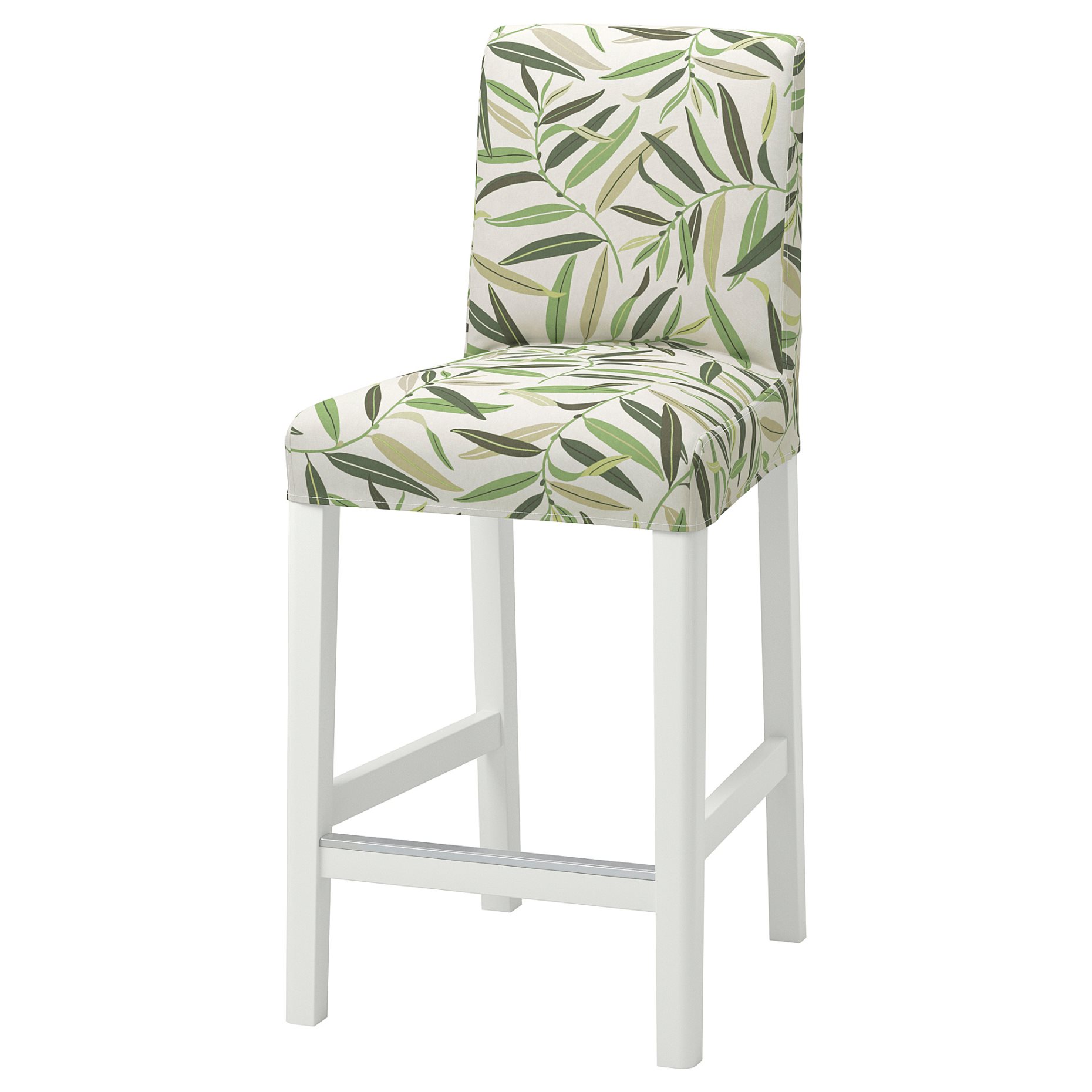 BERGMUND, bar stool with backrest, 62 cm, 593.997.57