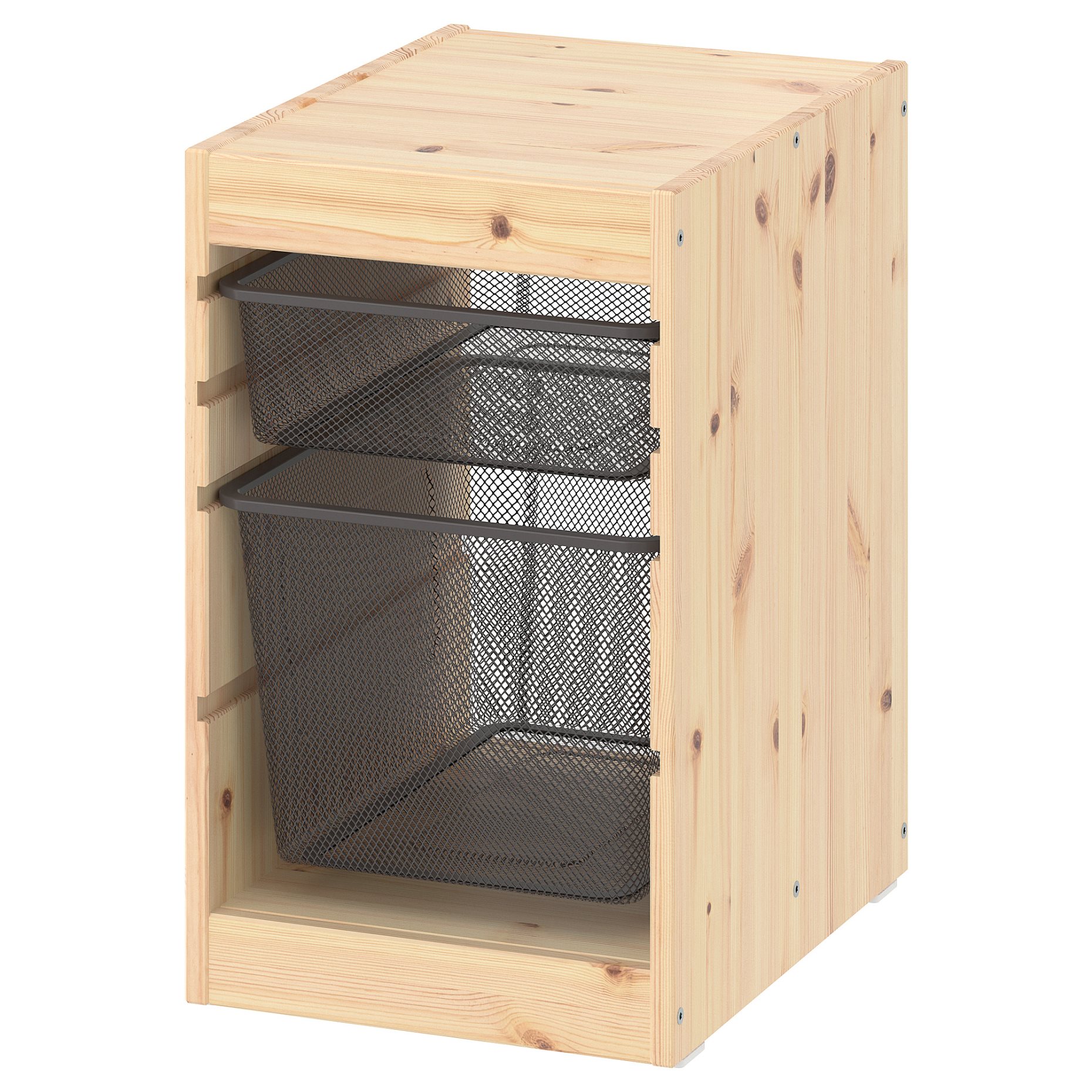 TROFAST, storage combination with boxes, 32x44x52 cm, 595.256.14