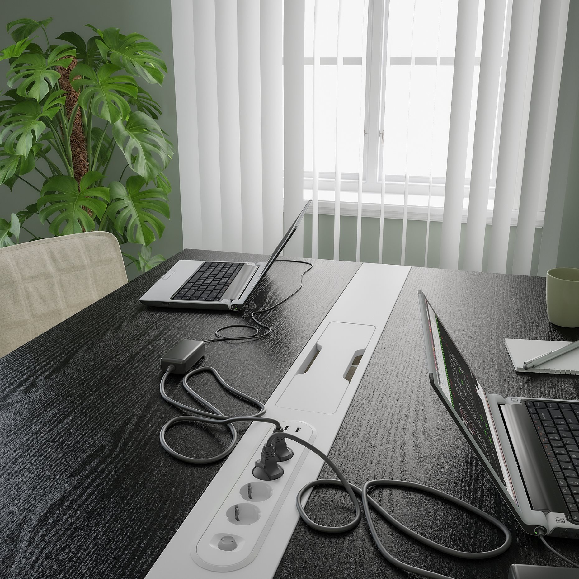 MITTZON, conference table, 140x108x75 cm, 595.333.98