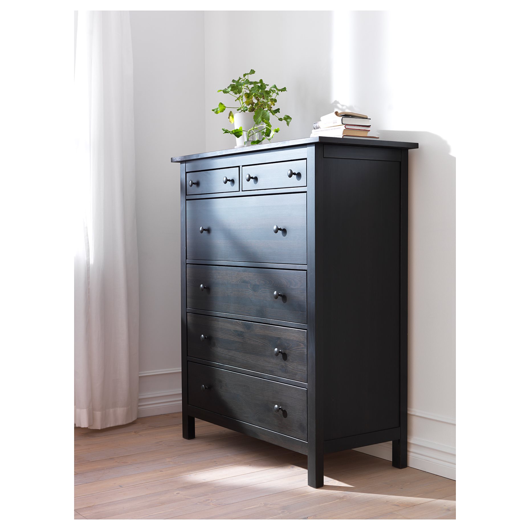 HEMNES, Συρταριέρα με 6 συρτάρια, 602.392.68