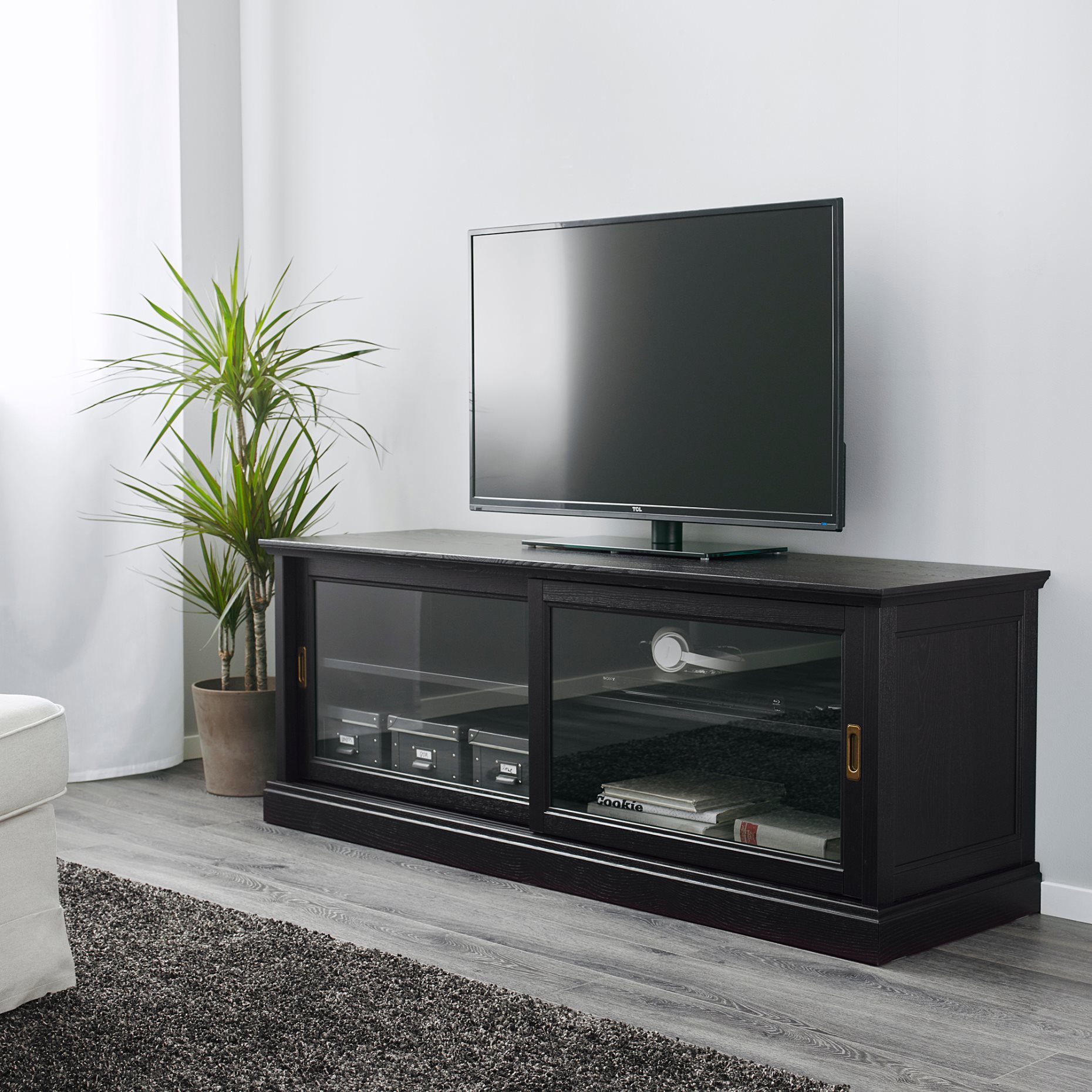 MALSJÖ, έπιπλο TV με συρόμενες πόρτες, 603.277.74