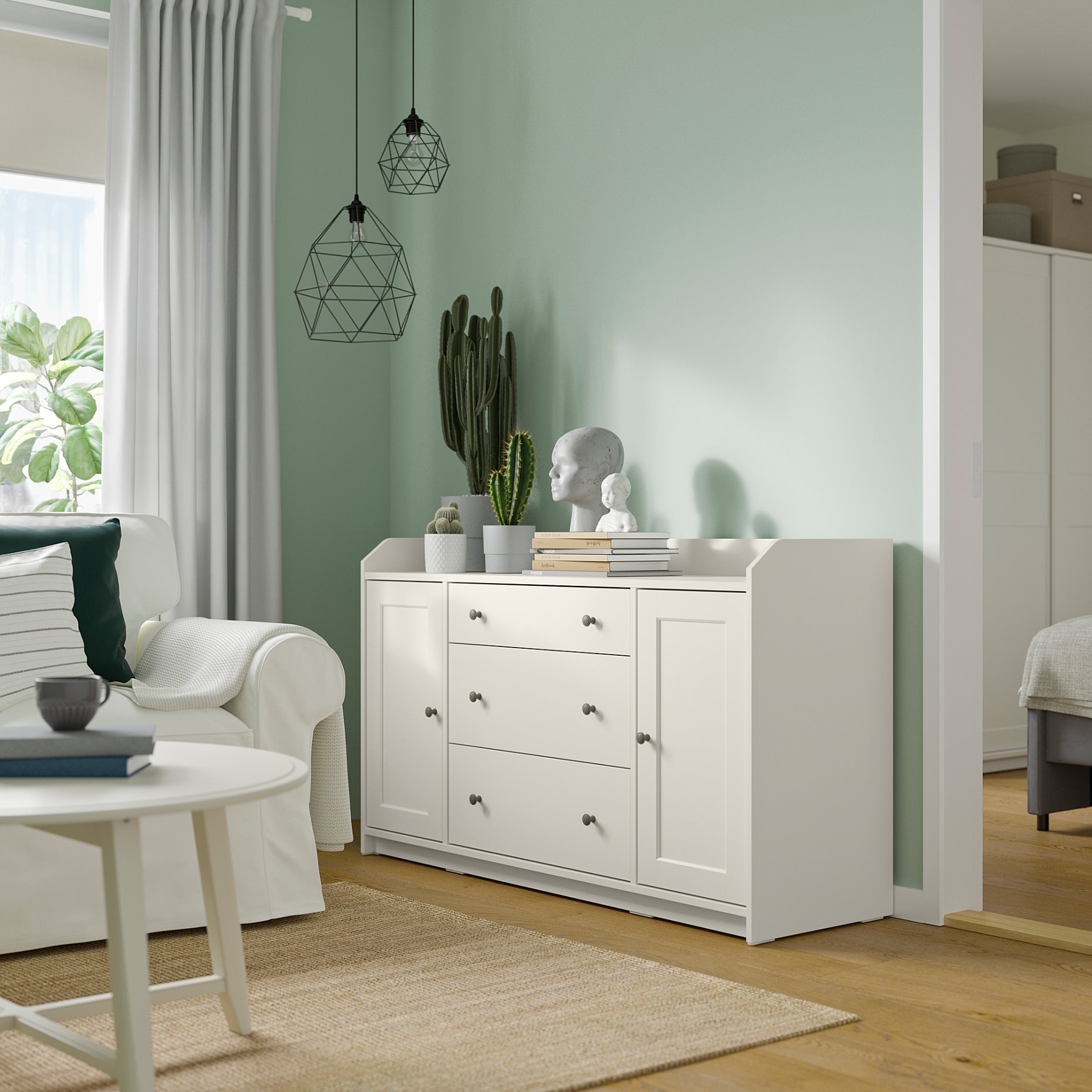 HAUGA, μπουφές, 140x84 cm, 604.072.66