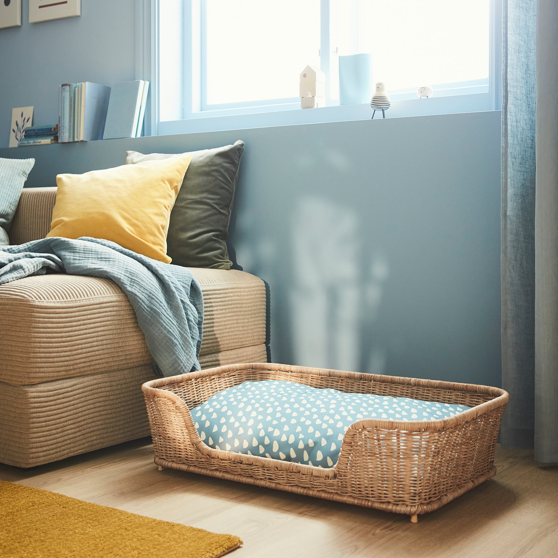 UTSADD, pet cushion, 48x75 cm, 605.677.40