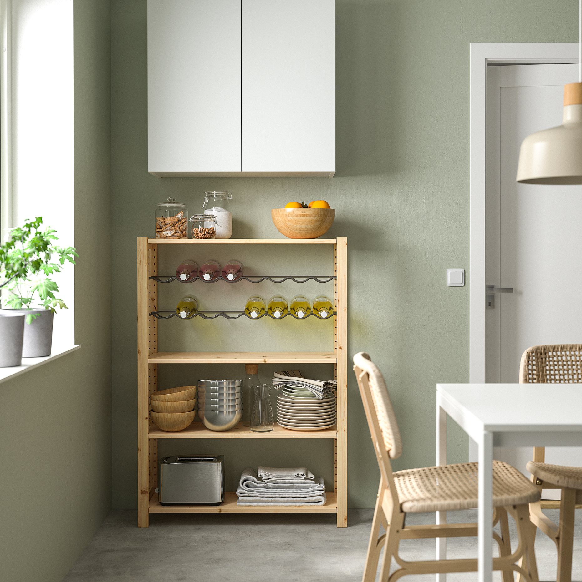 IVAR, 1 section/shelves/bottle racks, 693.898.14