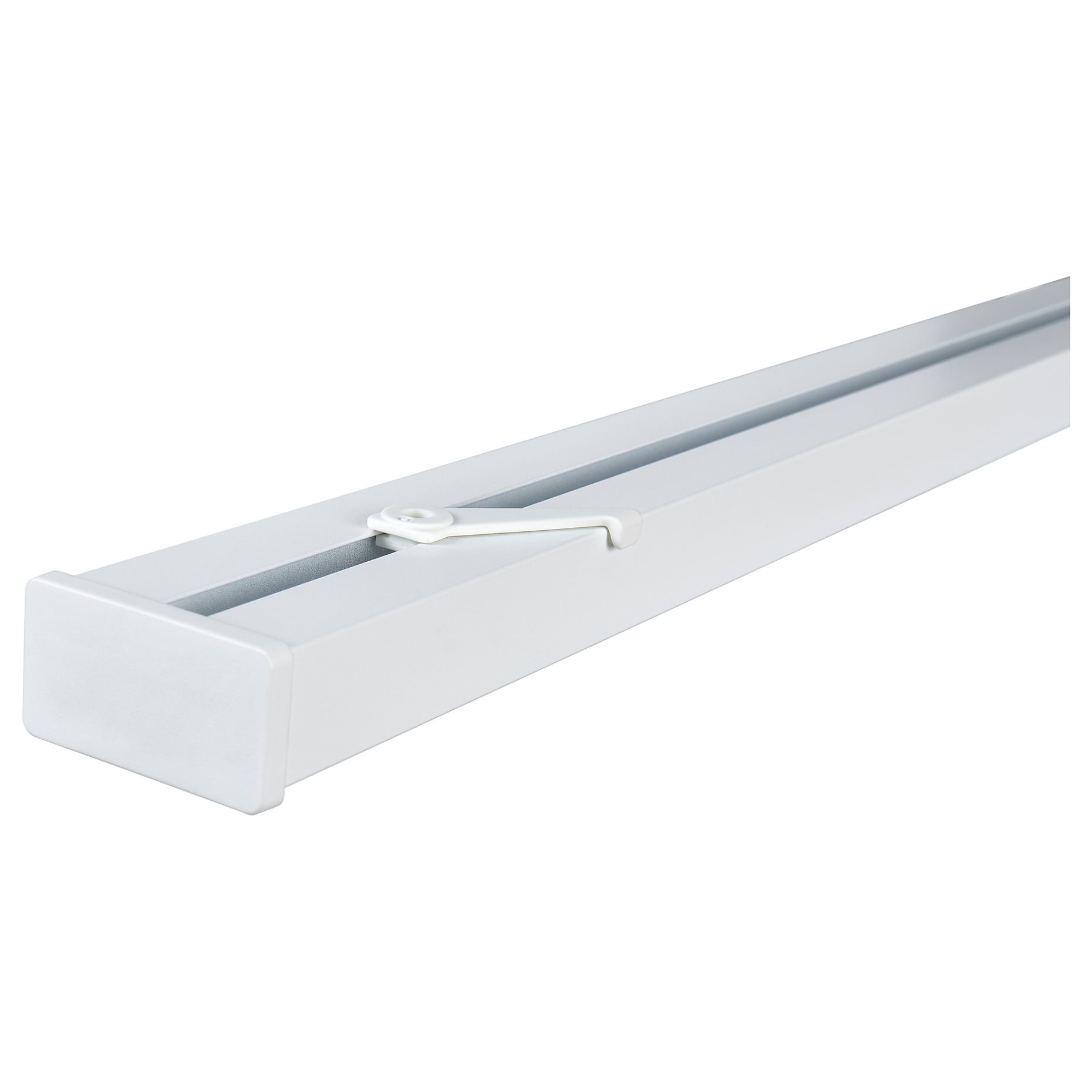 VIDGA, triple track rail/ceiling fittings included, 140 cm, 704.928.86