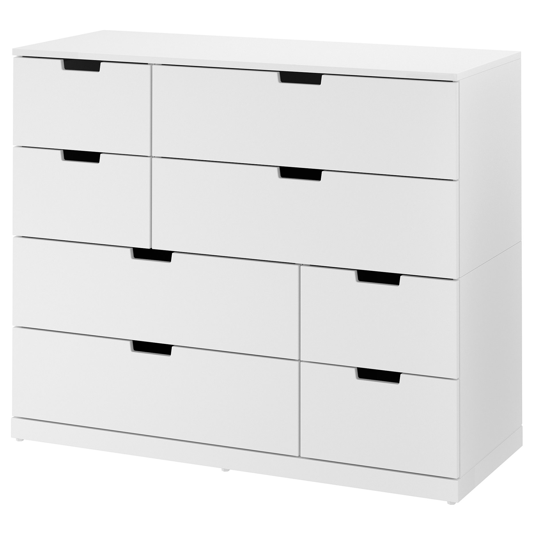 NORDLI, chest of 8 drawers, 120x99 cm, 792.395.03