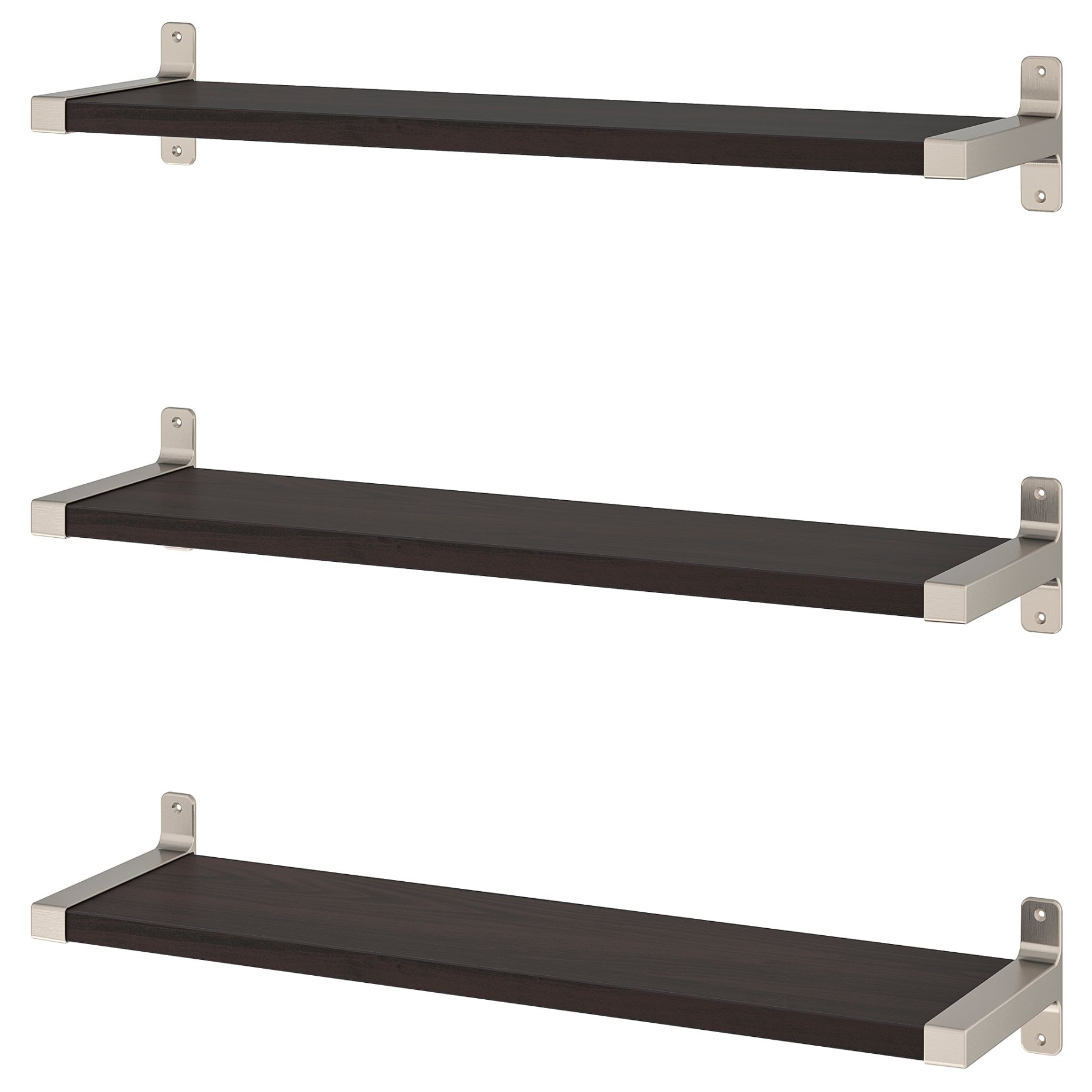 BERGSHULT/GRANHULT, wall shelf combination, 80x20 cm, 792.910.77