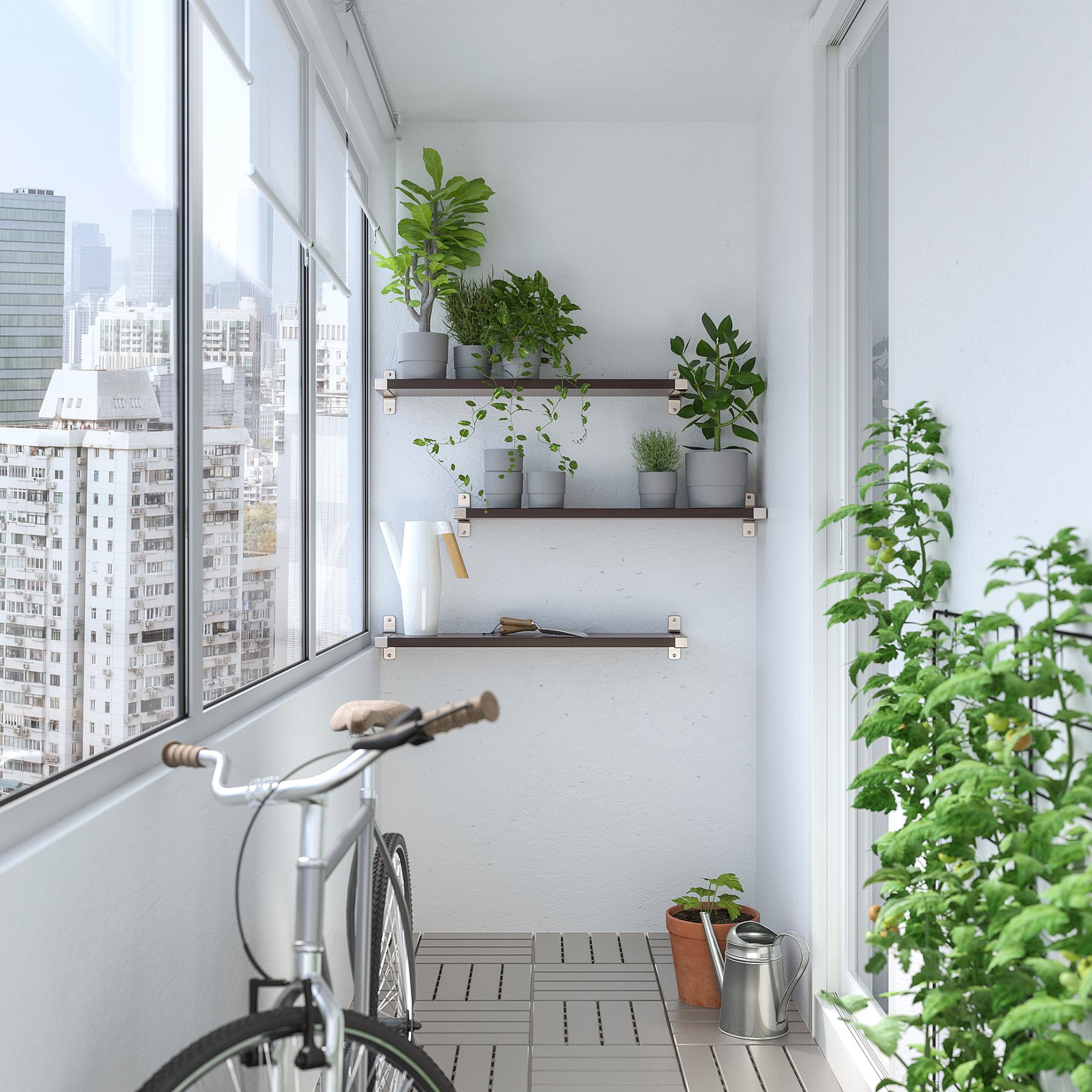 BERGSHULT/GRANHULT, wall shelf combination, 80x20 cm, 792.910.77