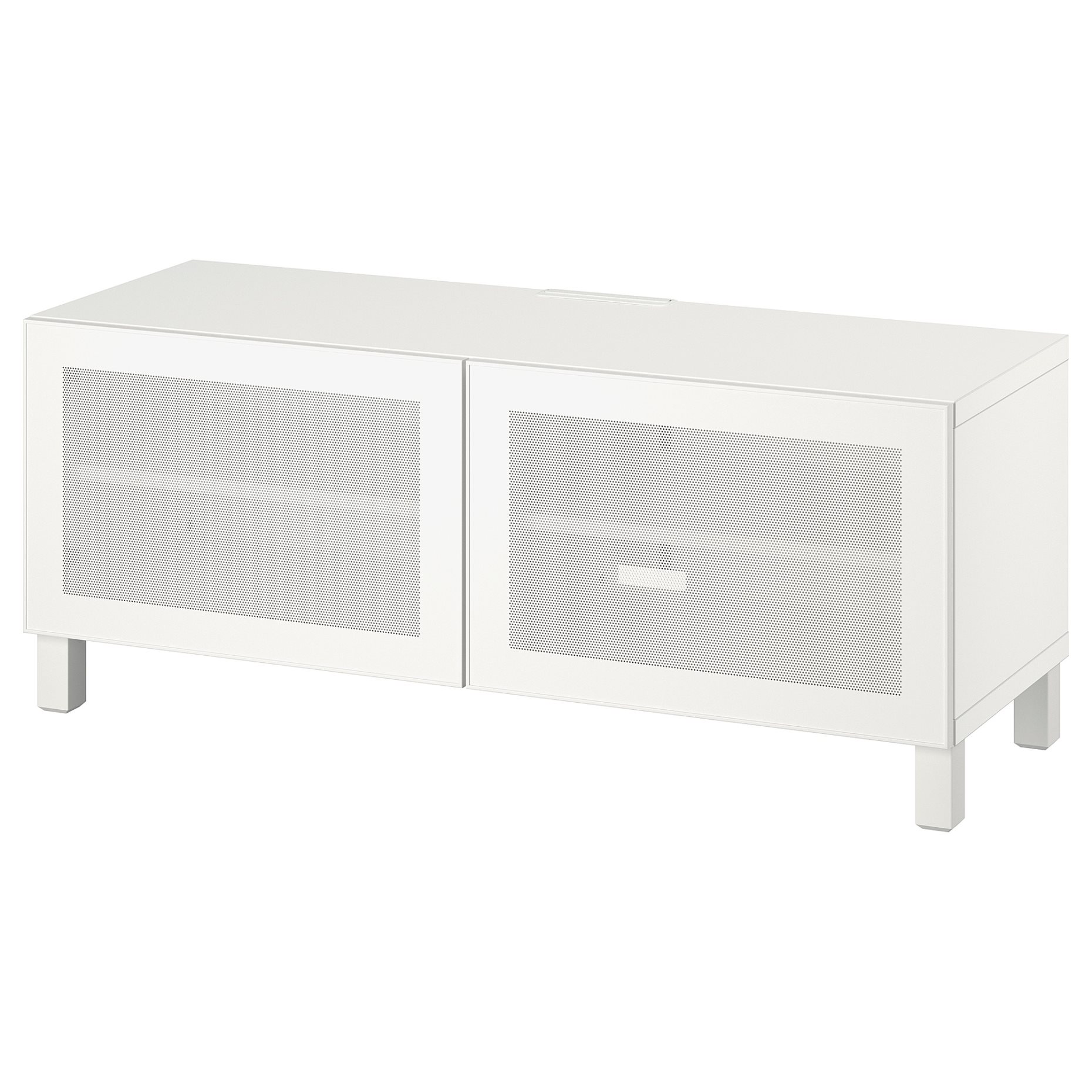 BESTÅ, TV bench with doors, 120x42x48 cm, 794.178.40