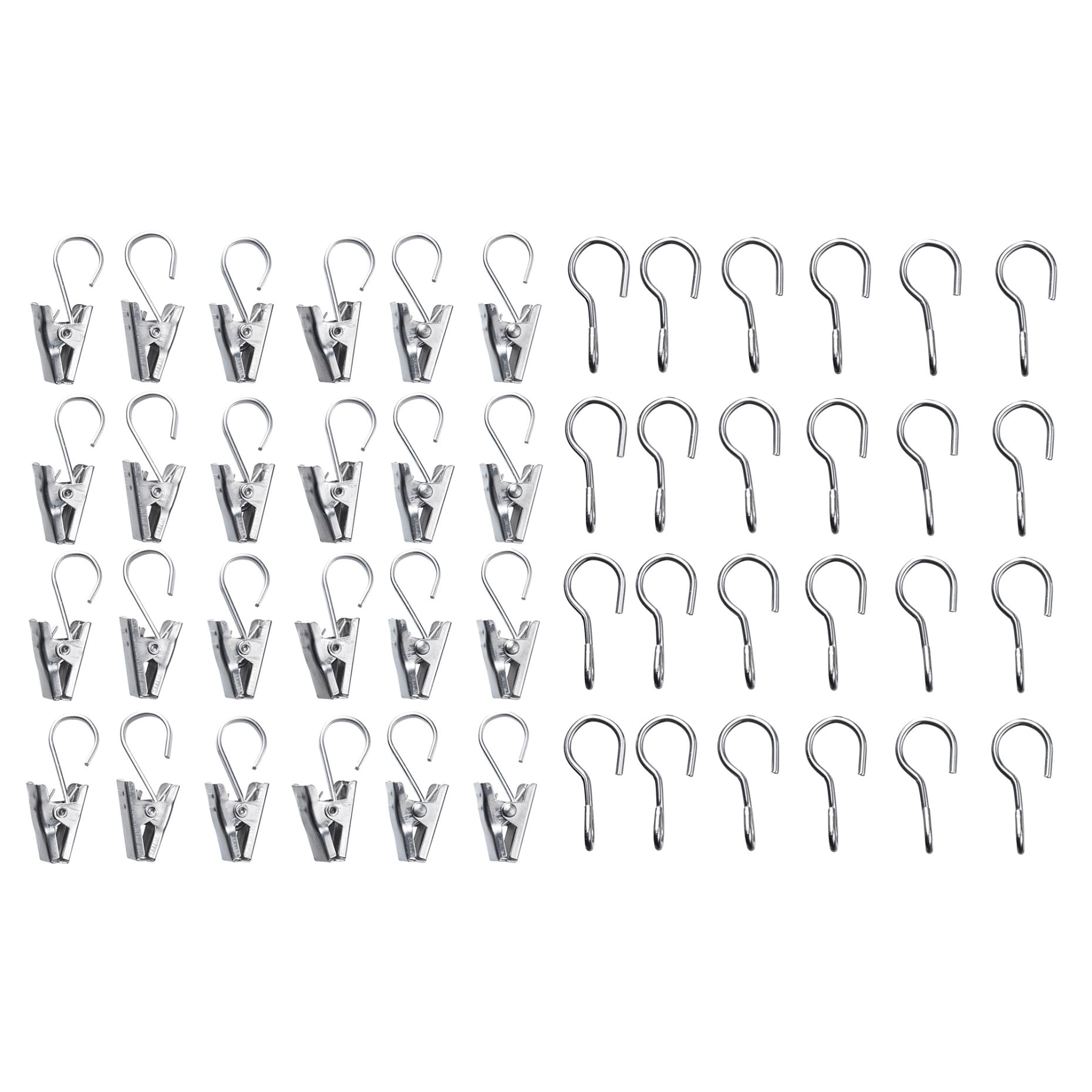 RIKTIG, γάντζος κουρτίνας με κλιπ, 802.122.01