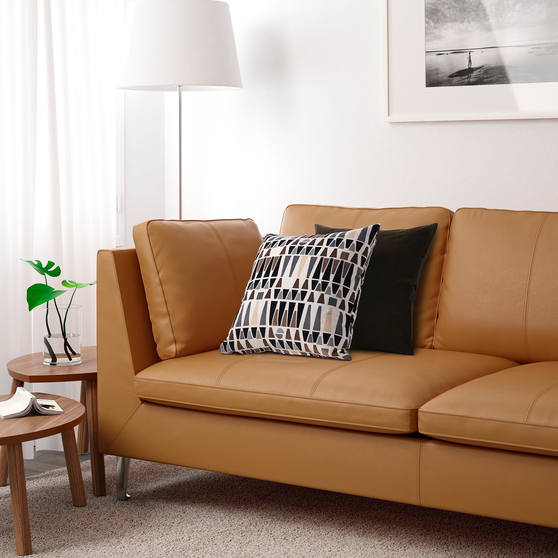 STOCKHOLM, three-seat sofa, 802.450.51