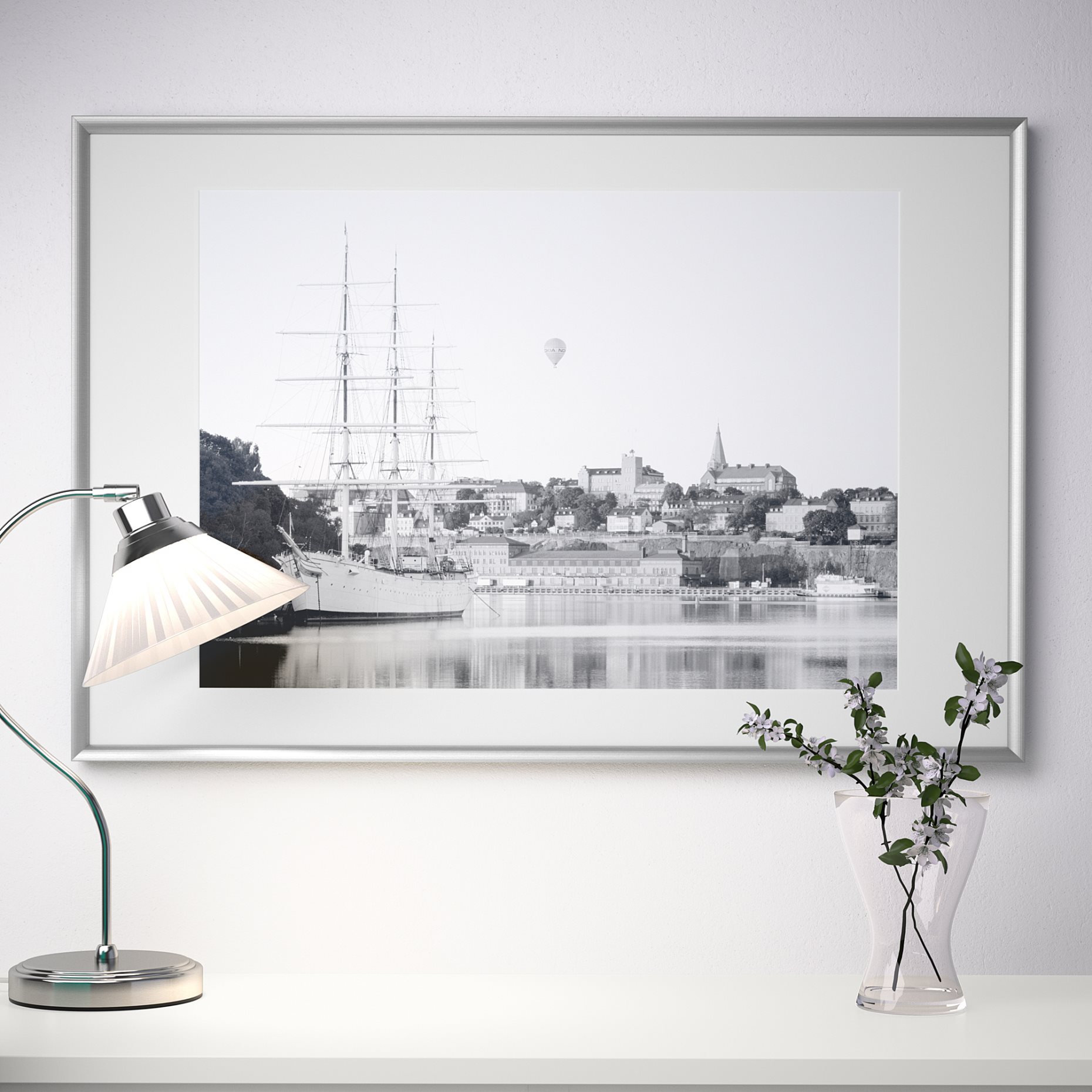 SILVERHÖJDEN, κορνίζα, 61x91 cm, 802.982.90