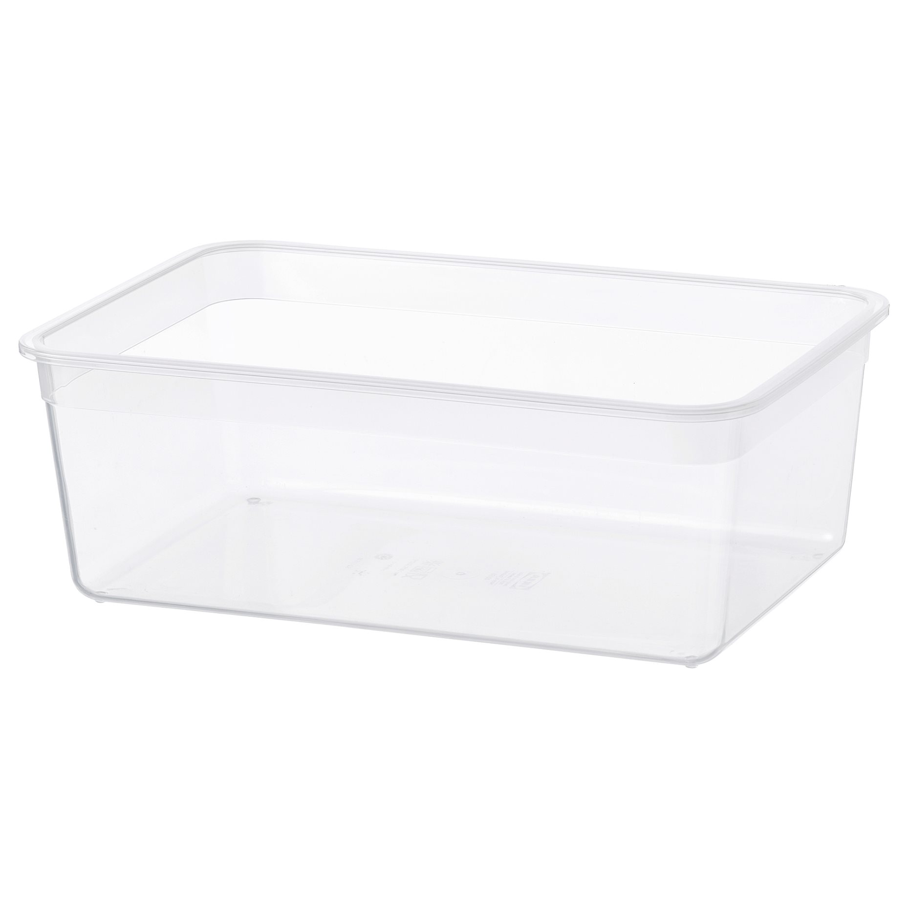 IKEA 365+, food container large rectangular/plastic, 5.2 l, 803.930.65