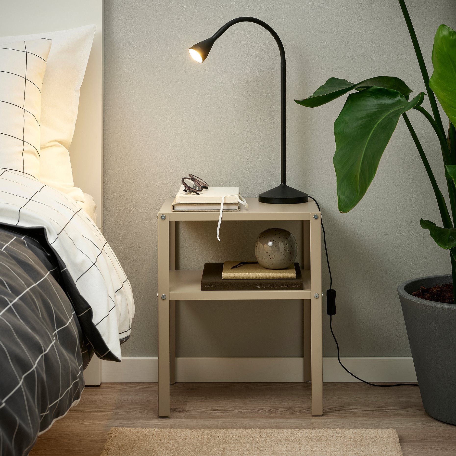 NÄVLINGE, work lamp with built-in LED light source, 804.044.22