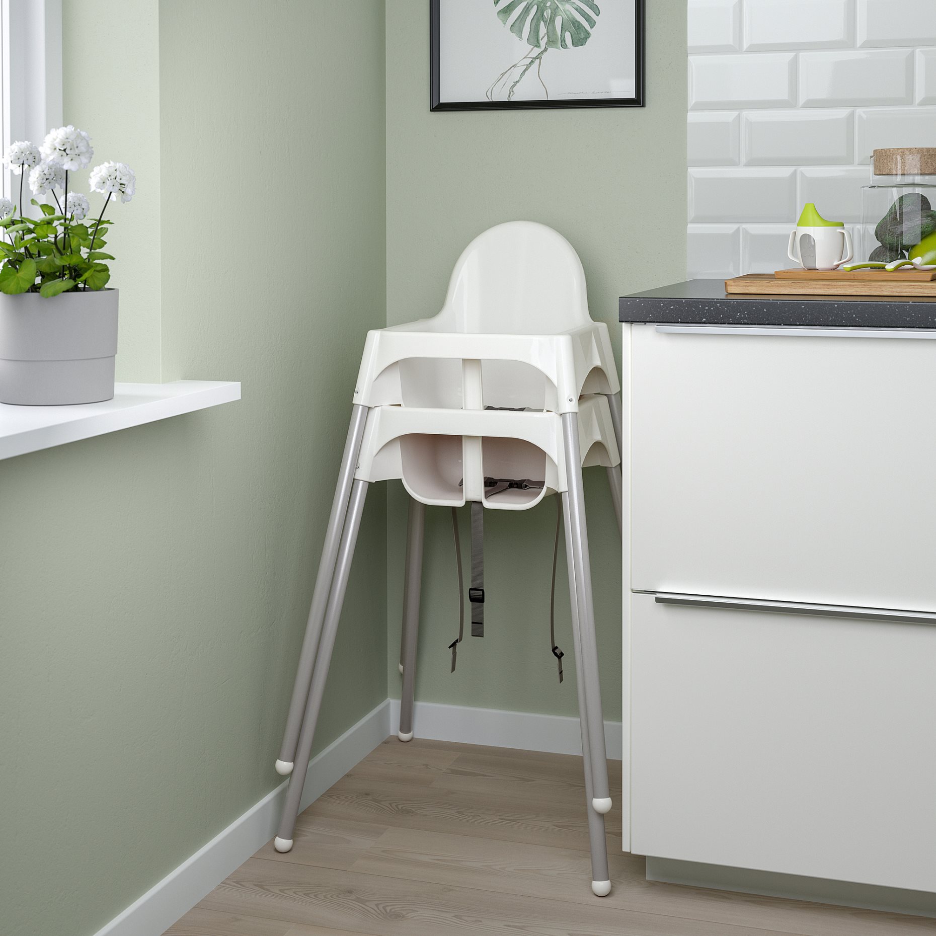 ANTILOP, highchair with safety belt, 890.417.09