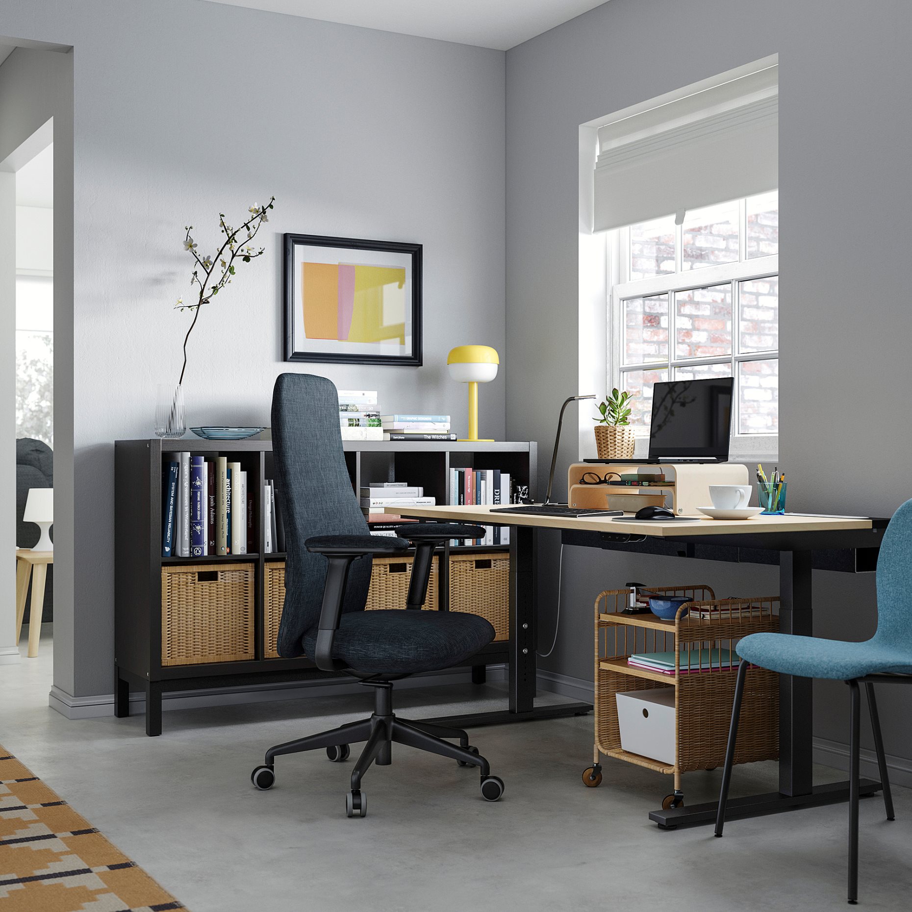 MITTZON, γραφείο, 140x80 cm, 895.281.16