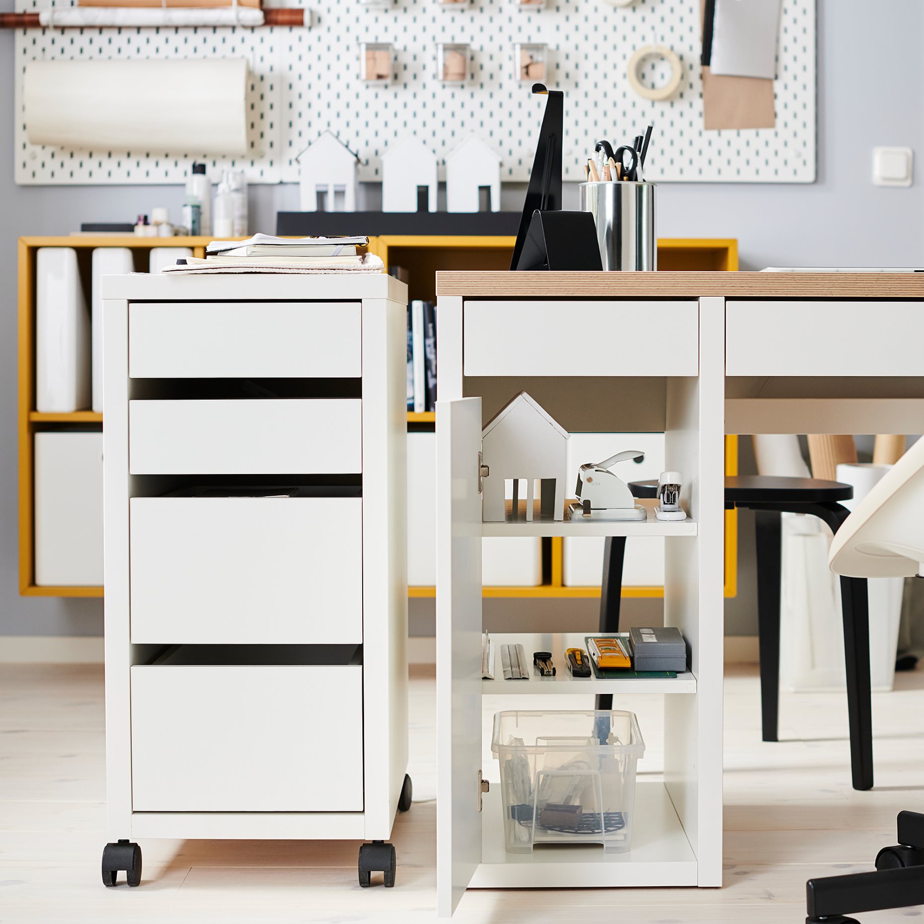 MICKE, drawer unit on castors, 902.130.78