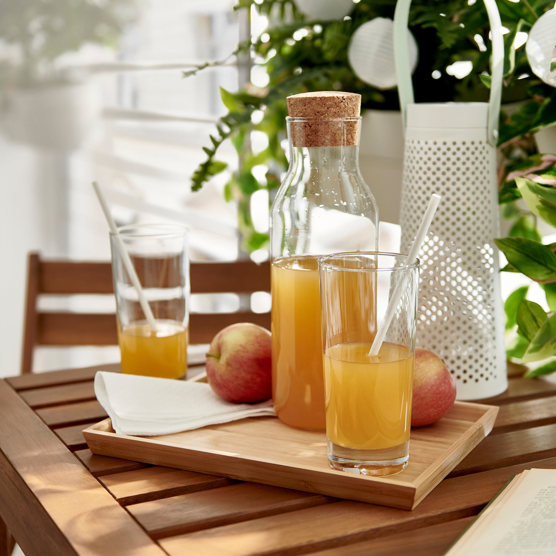IKEA 365+, καράφα με πώμα διαφανές γυαλί, 902.797.19