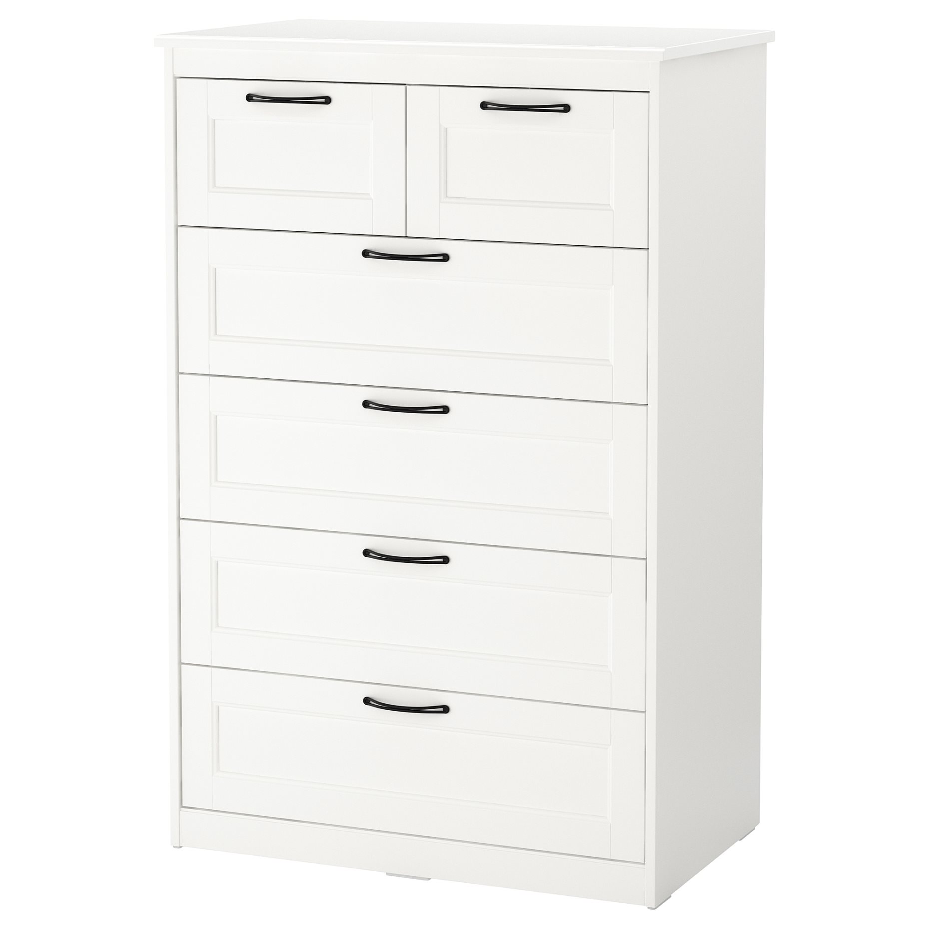 SONGESAND, chest of 6 drawers, 82x126 cm, 903.667.83