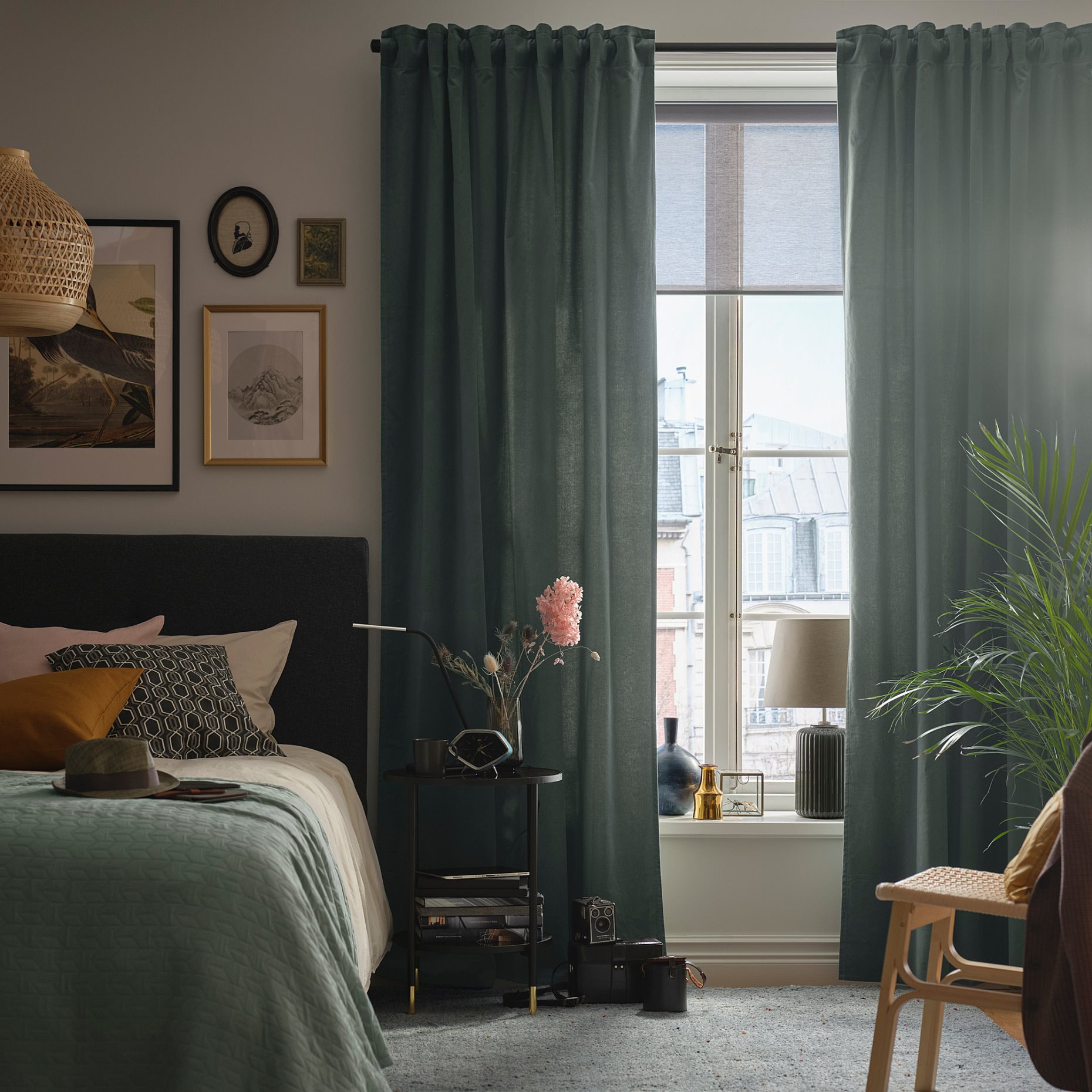KADRILJ, roller blind, wireless/battery-operated, 904.081.27