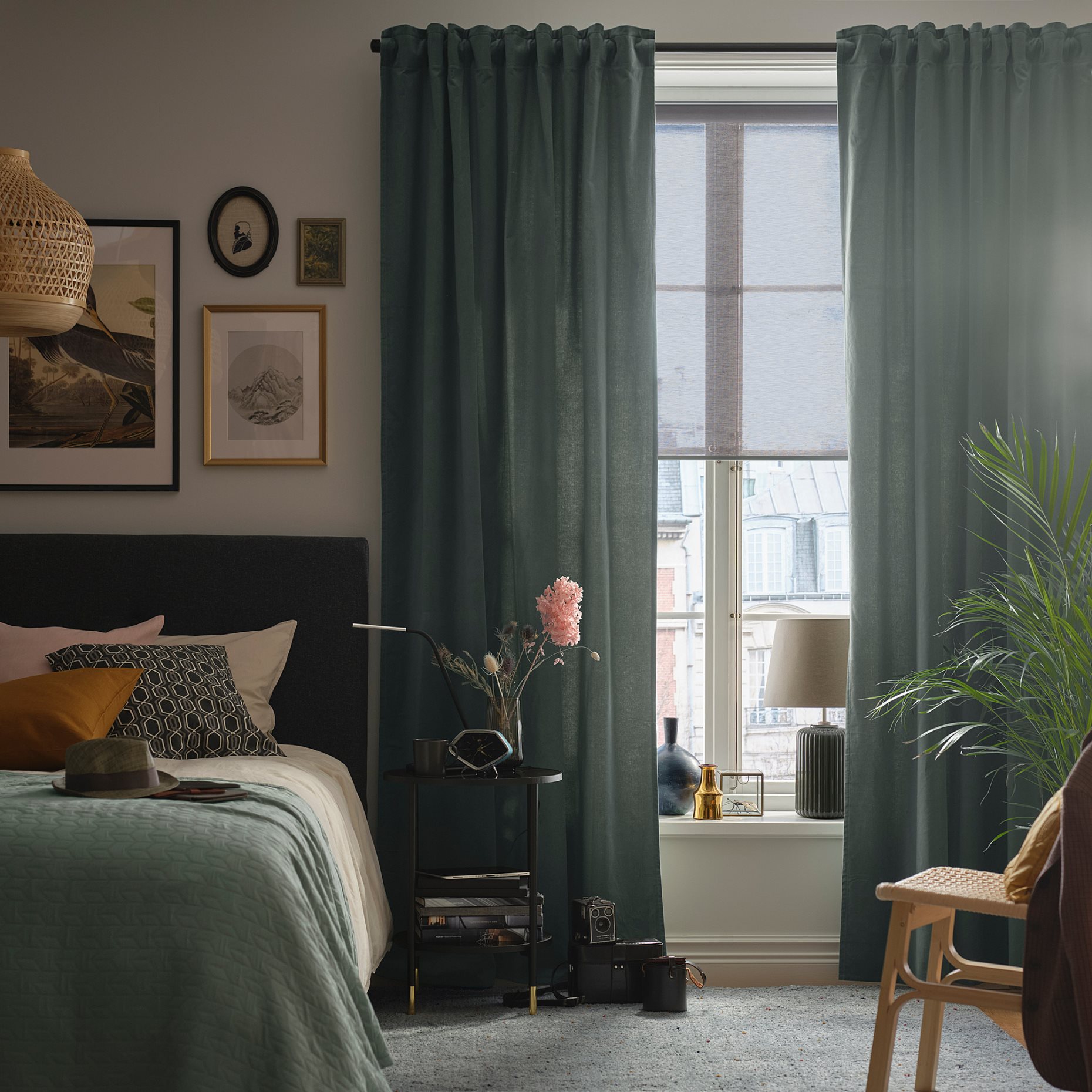KADRILJ, roller blind, wireless/battery-operated, 904.081.27