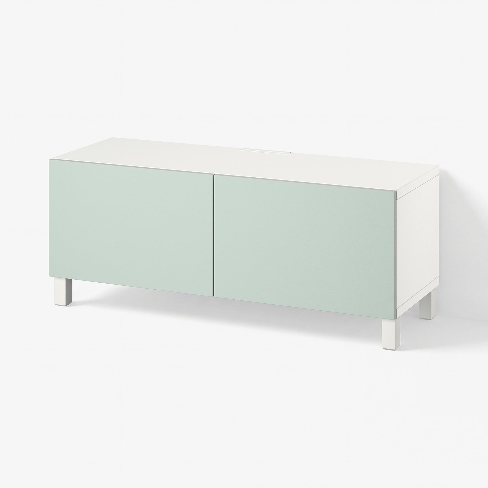 BESTÅ, TV bench with doors, 120x42x48 cm, 994.194.52