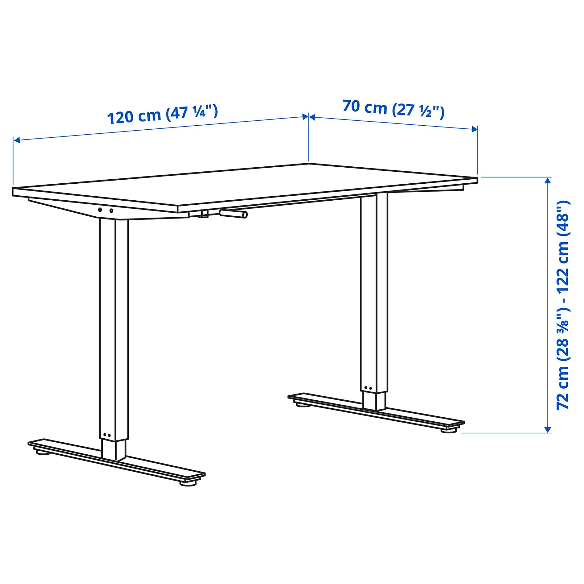 TROTTEN/LANGFJALL/BESTA/LAPPVIKEN, desk and storage combination with swivel chair, 994.365.88