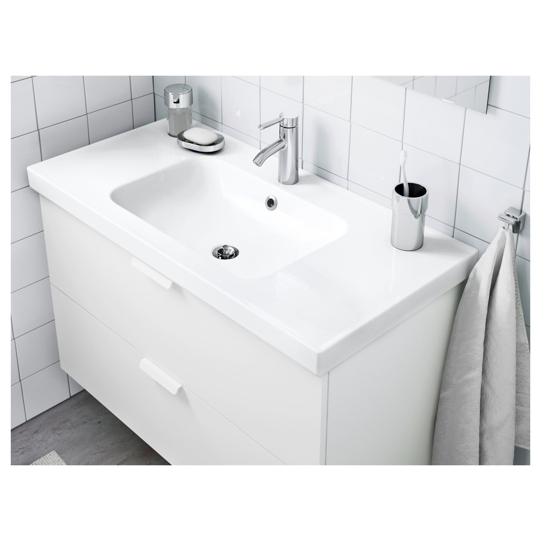 ODENSVIK, single wash-basin, 001.939.37