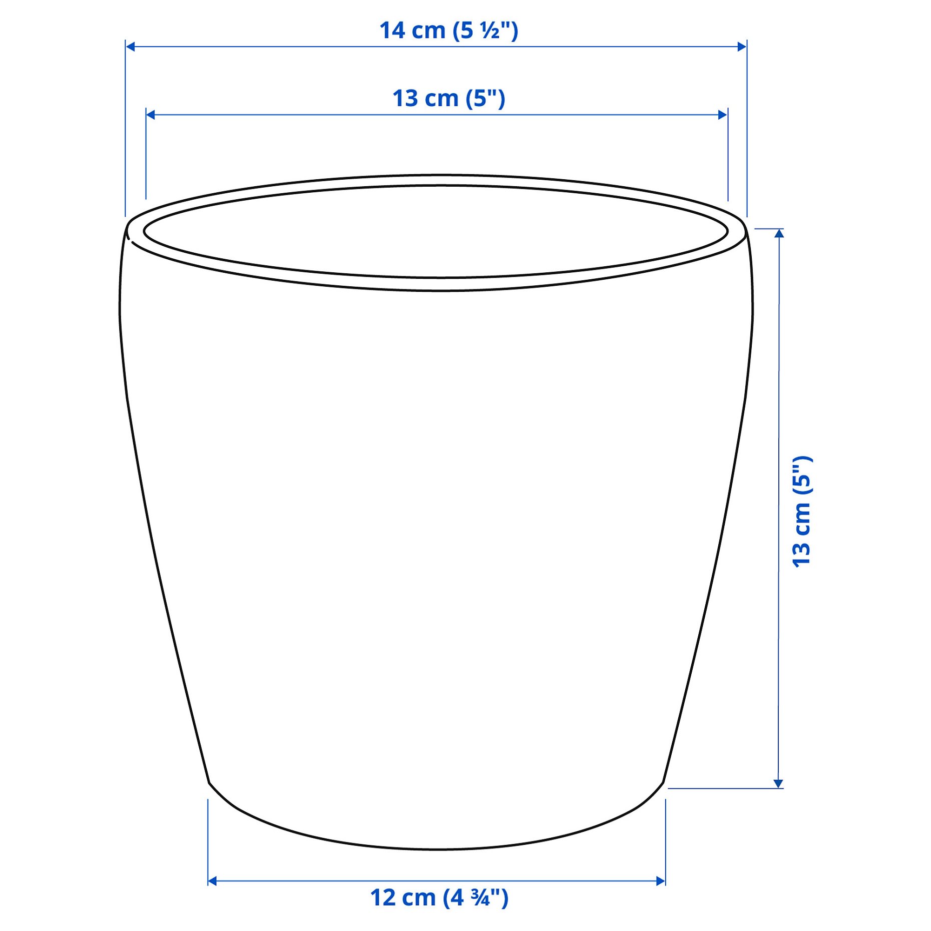 PERSILLADE, plant pot, 003.157.26