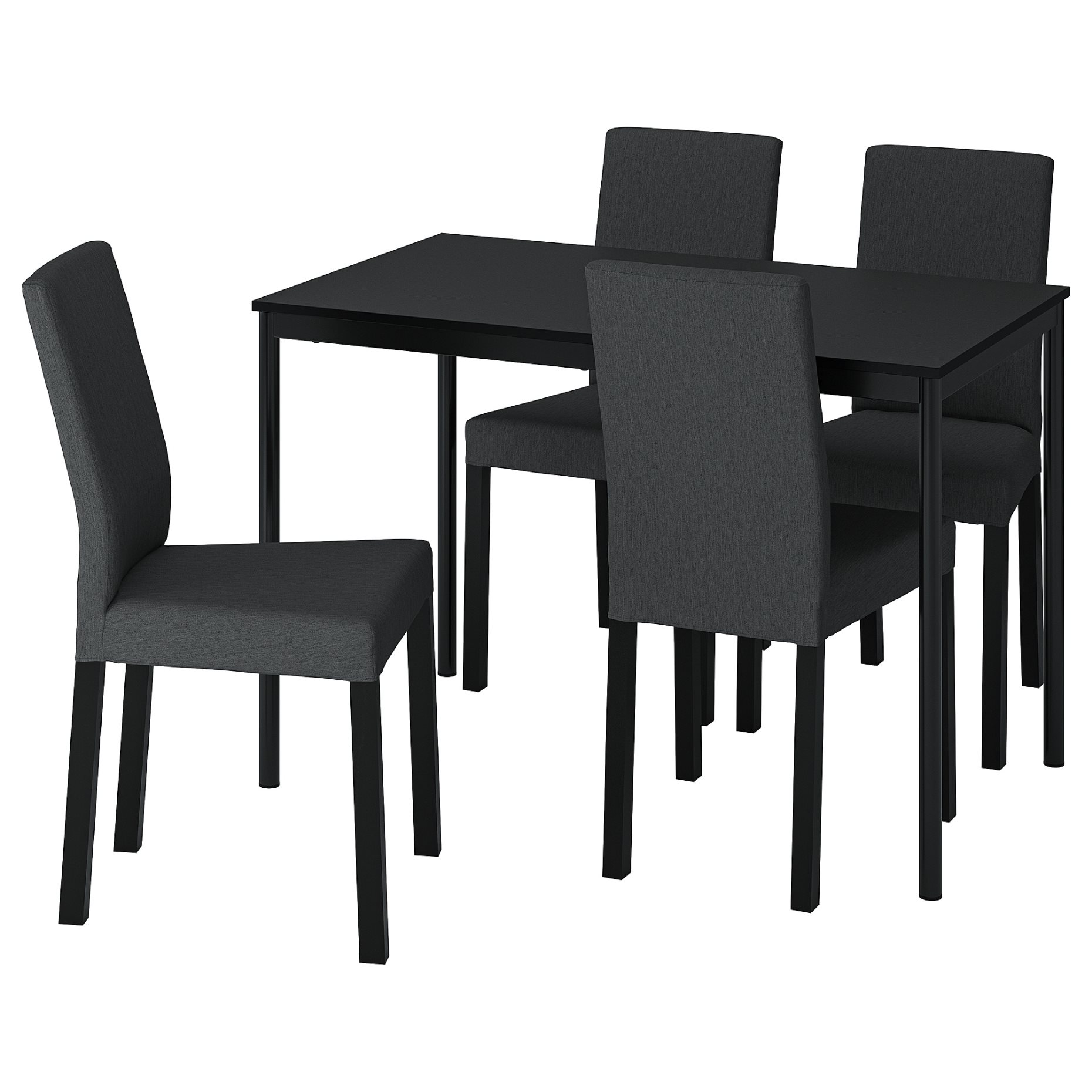 SANDSBERG/KATTIL, table and 4 chairs, 110 cm, 094.288.75