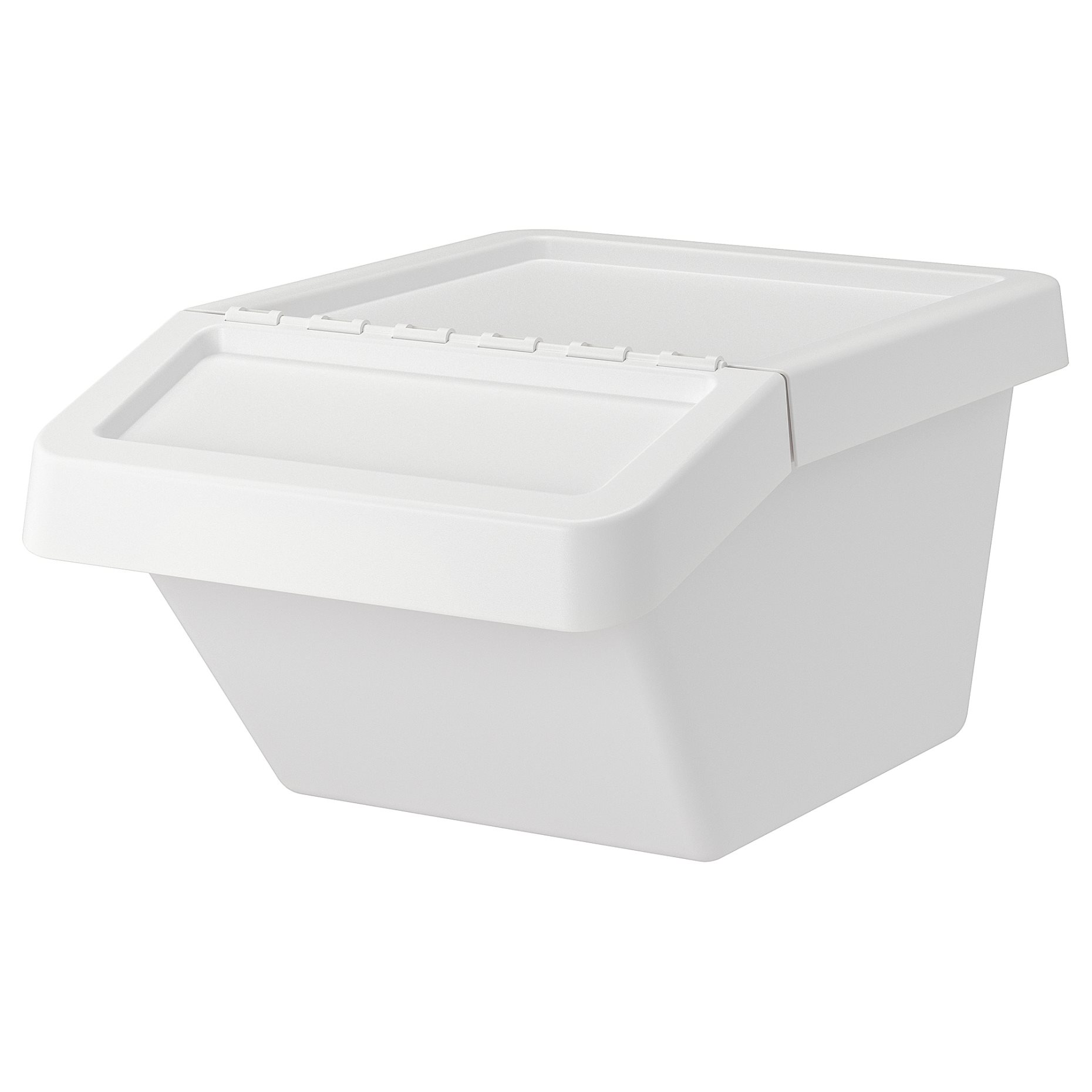 SORTERA, waste sorting bin with lid, 37 l, 102.558.97