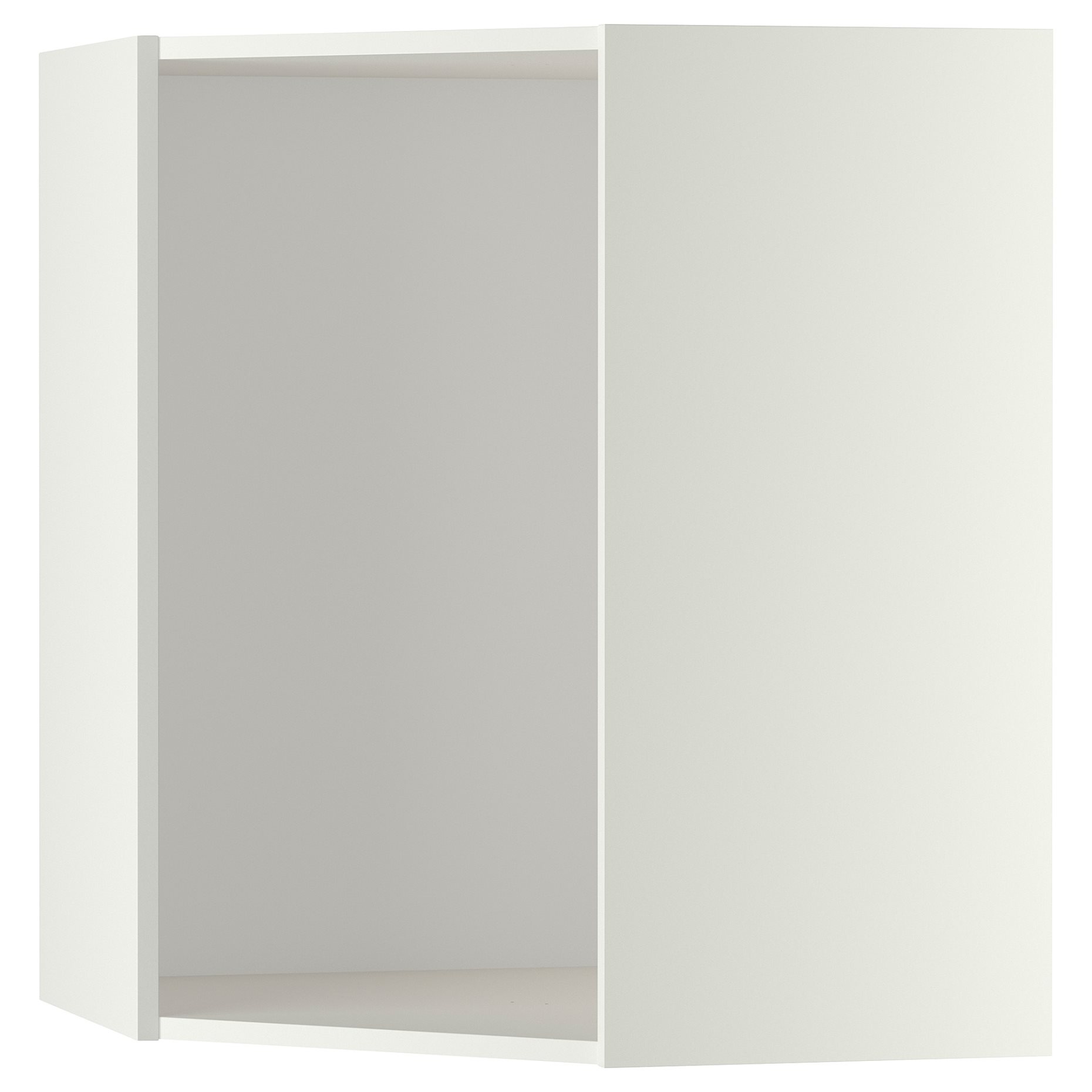 METOD, σκελετός γωνιακού ντουλαπιού τοίχου, 68x68x80 cm, 202.056.61