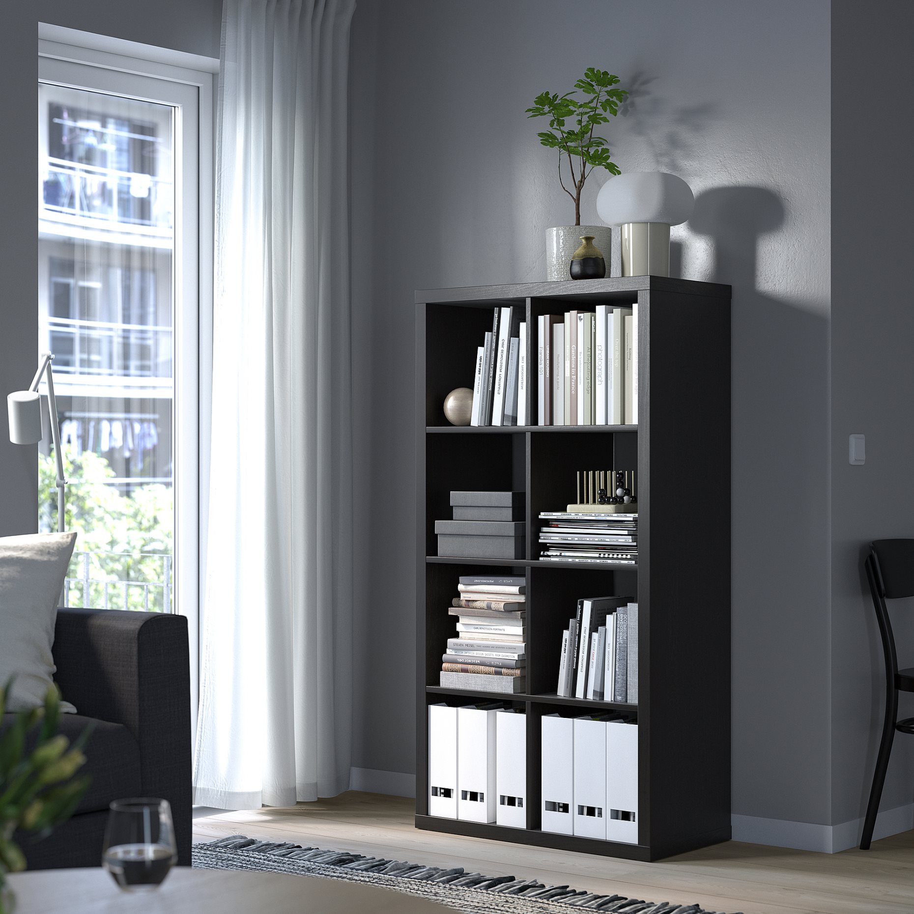 KALLAX, shelving unit, 77x147 cm, 202.758.85
