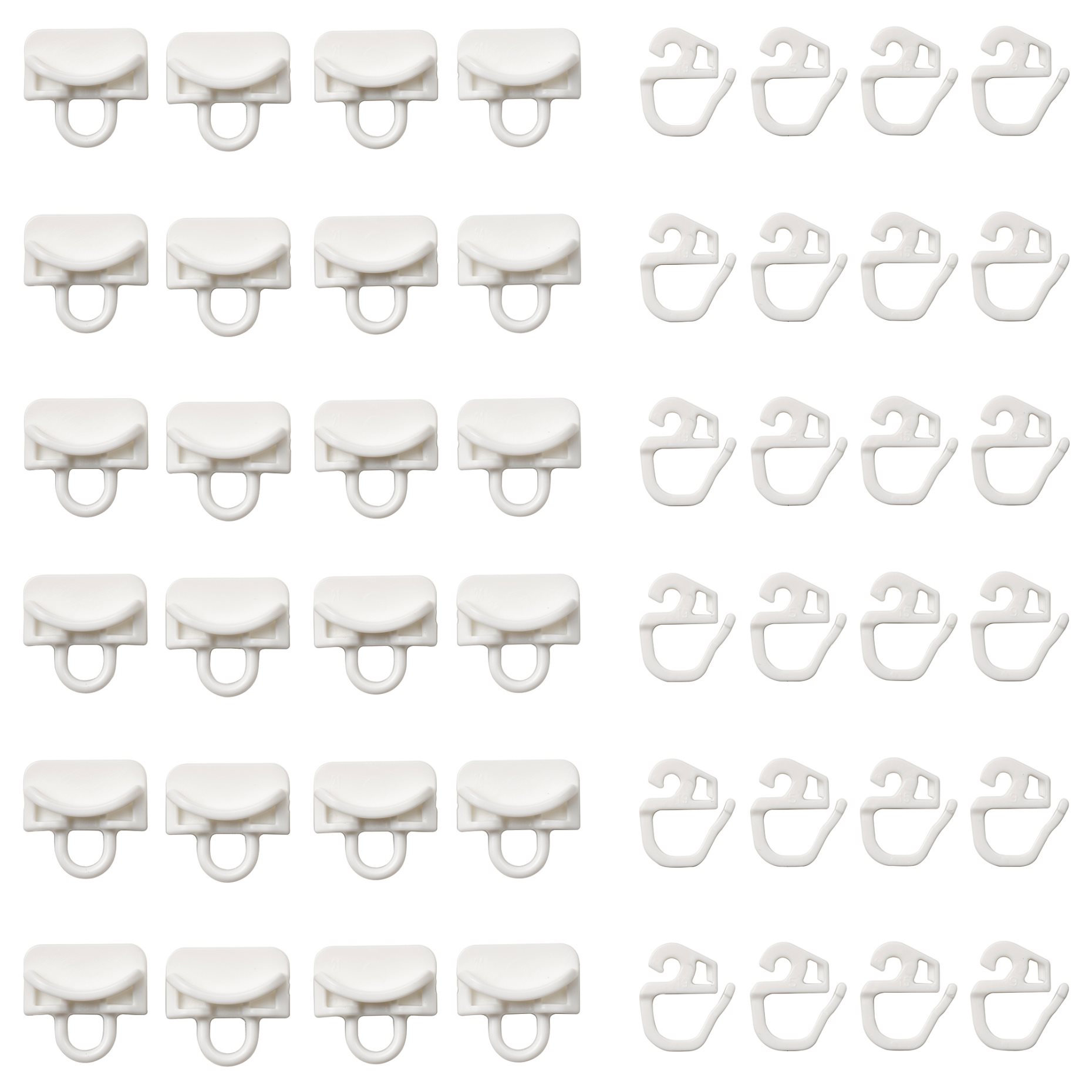 VIDGA, γλίστρα και άγκιστρο, 24 τεμ., 204.830.02