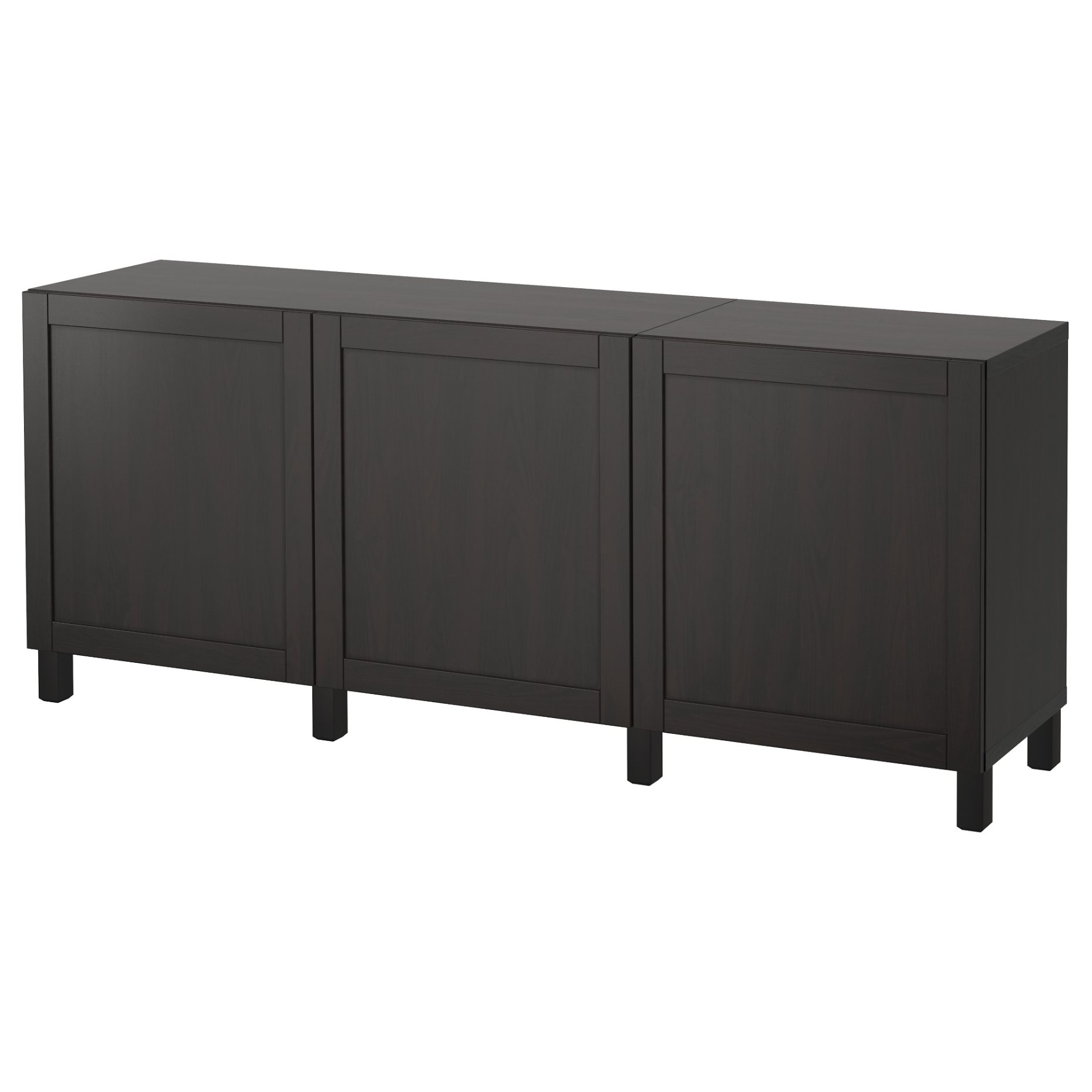 BESTÅ, storage combination with doors, 180x42x74 cm, 291.397.37