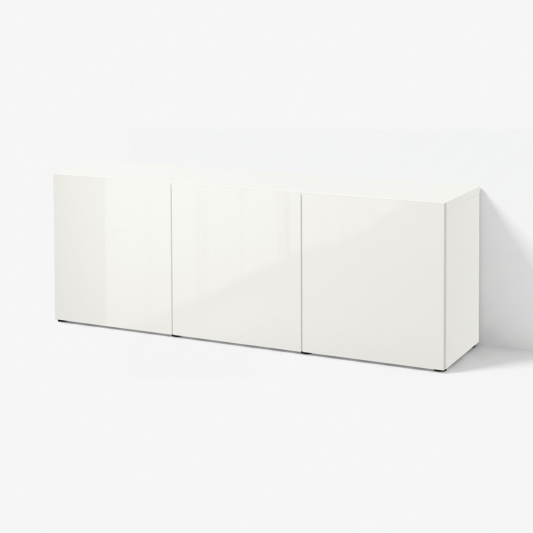 BESTÅ, σύνθεση αποθήκευσης με πόρτες, 180x42x65 cm, 293.249.90