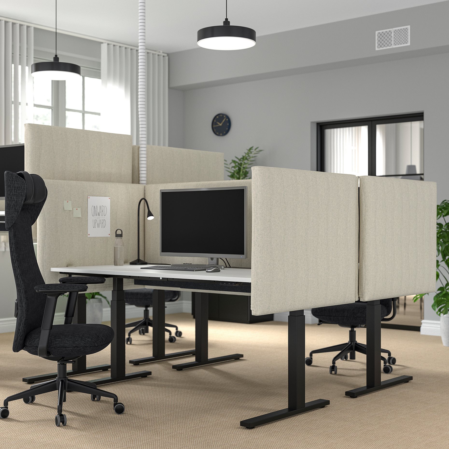 MITTZON, desk sit/stand/electric, 160x80 cm, 295.298.83