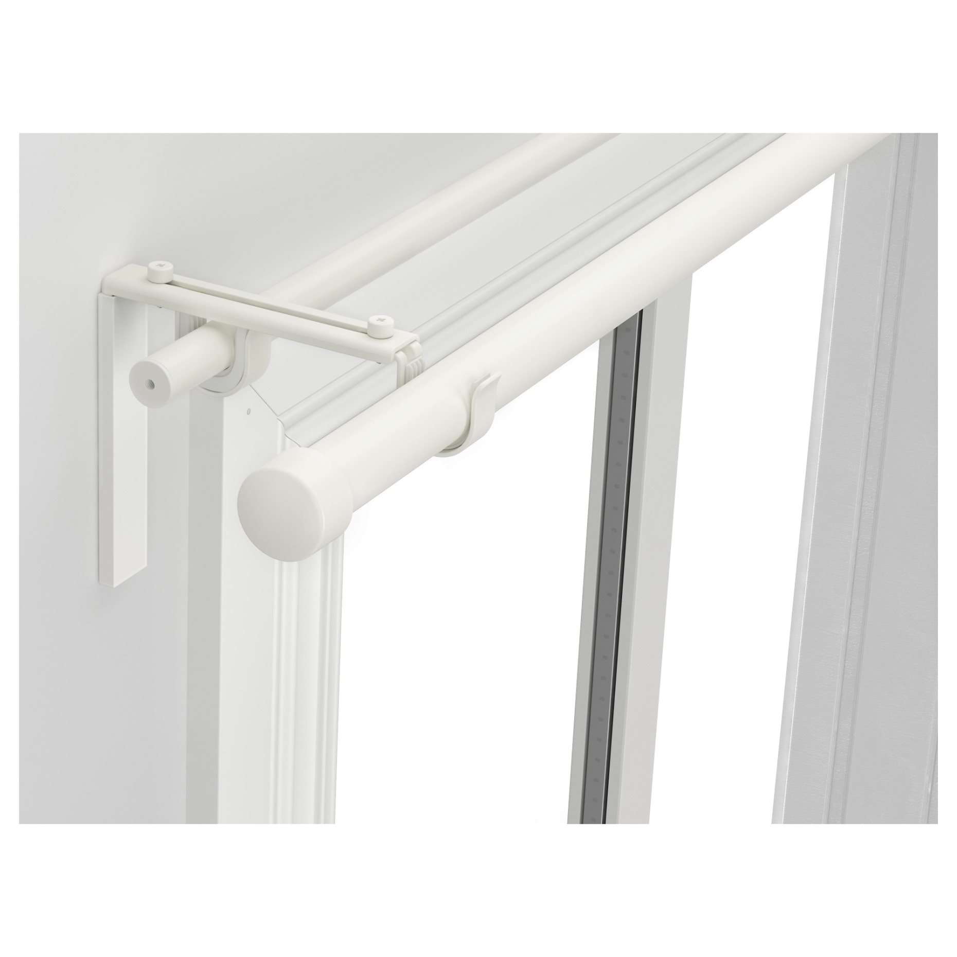 RÄCKA, double curtain rod combination, 299.292.49