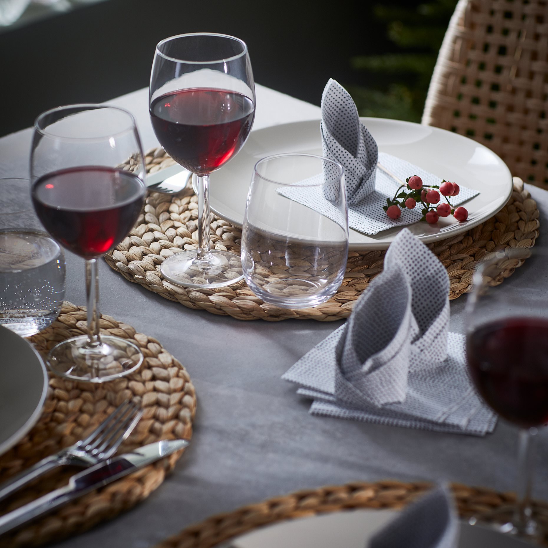 SVALKA, red wine glass, 6 pack, 300.151.23