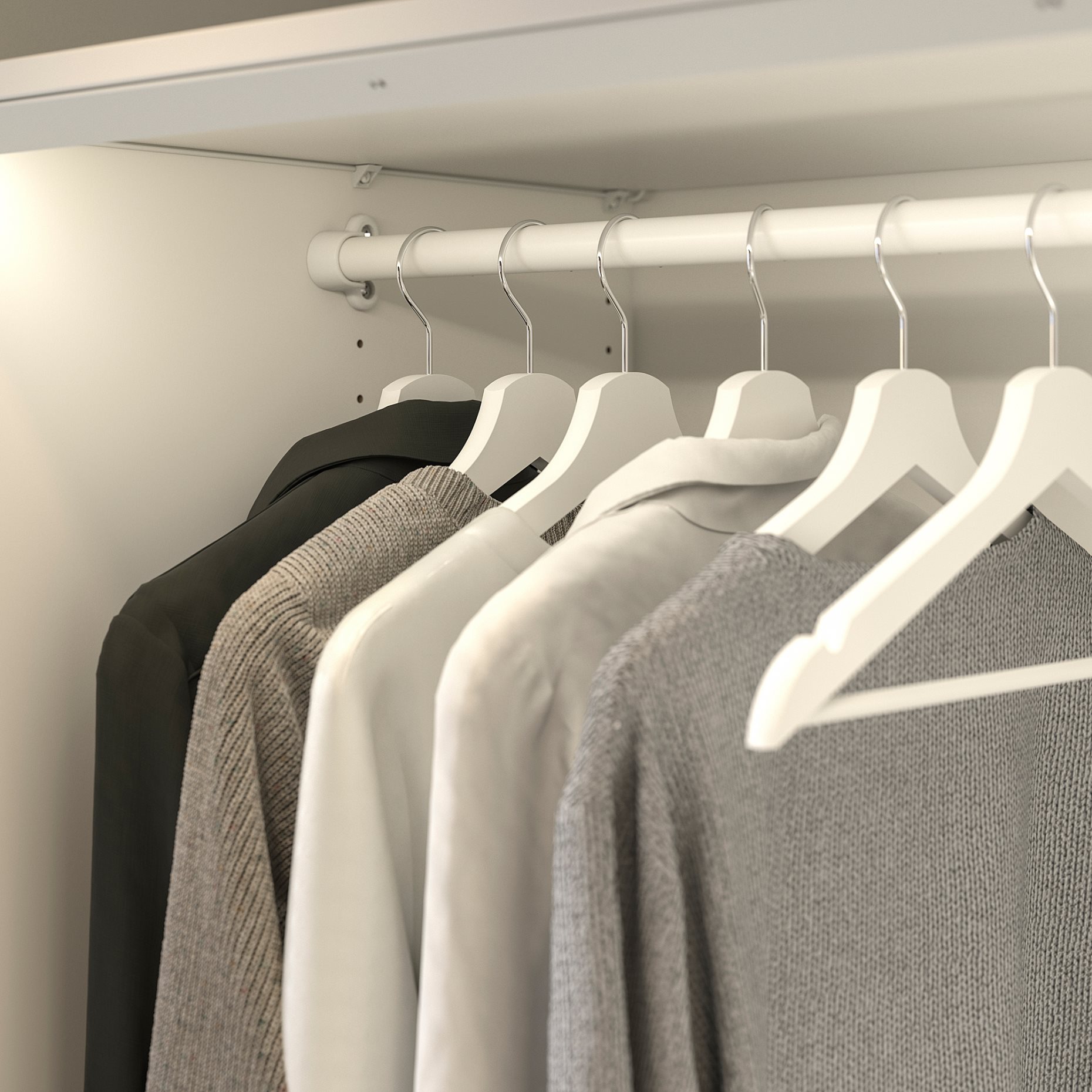 KOMPLEMENT, clothes rail, 302.568.91
