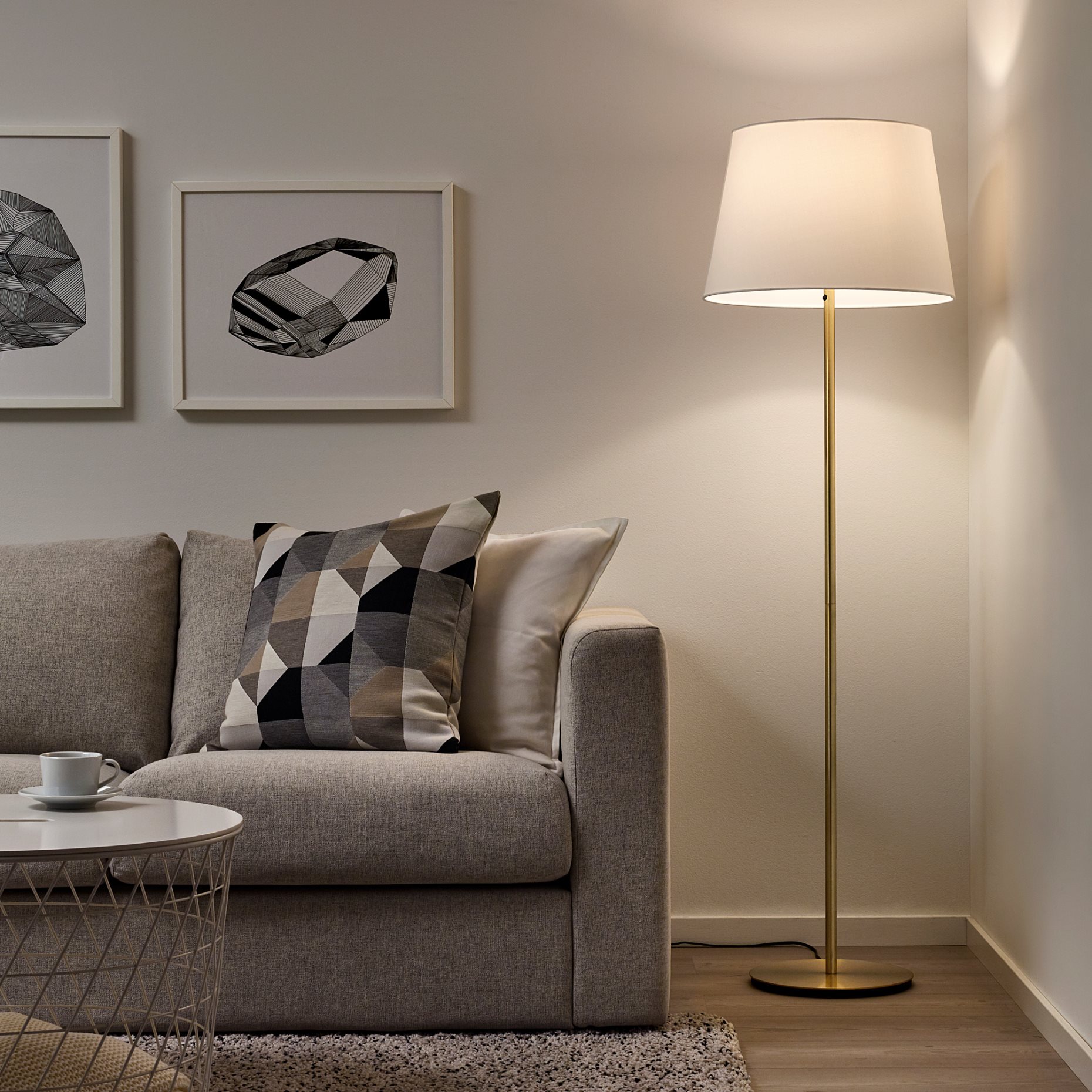 SKAFTET, floor lamp base, 304.053.96